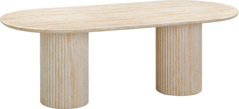 Aberjona Beige Dining Table