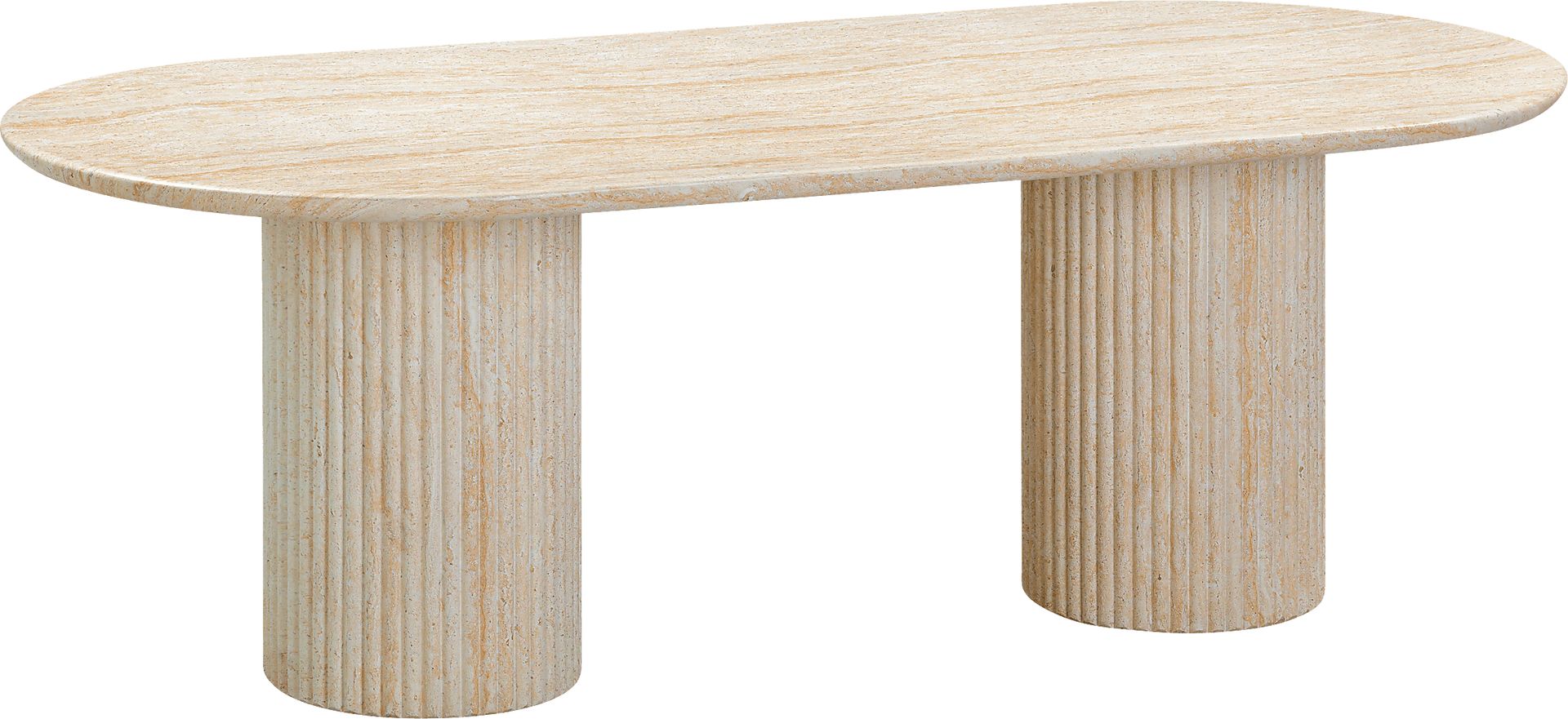 Aberjona Beige Dining Table - Image 1
