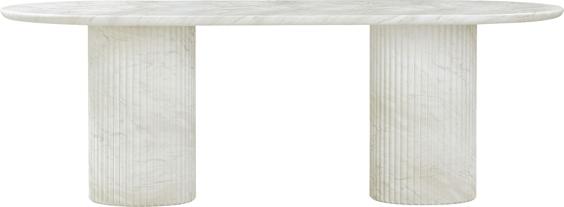 Aberjona White Dining Table - Image 3