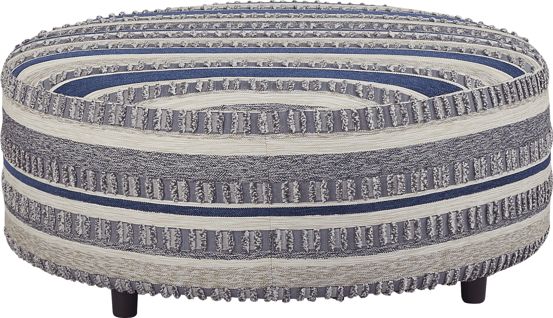 Aberlin Court Blue Cocktail Ottoman - Image 2