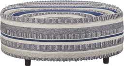 Aberlin Court Blue Fabric Cocktail Ottoman Rooms to Go