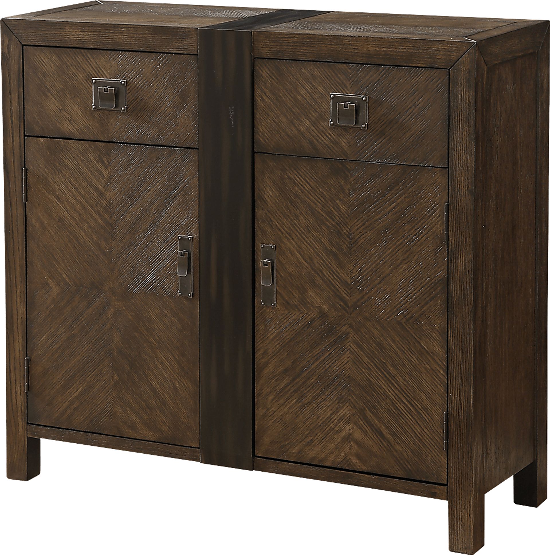 Abernathy Brown Accent Cabinet - Image 2
