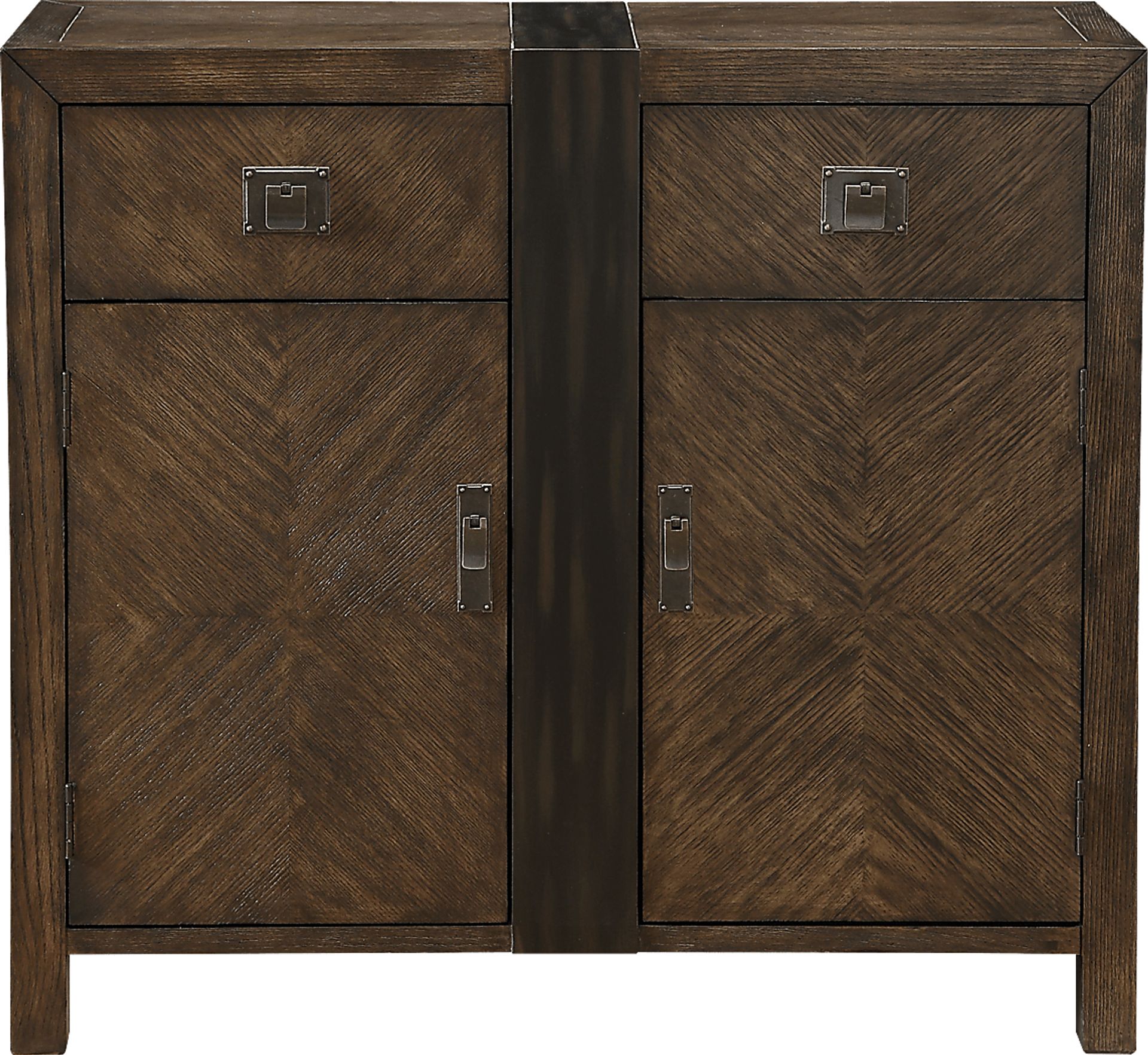 Abernathy Brown Accent Cabinet - Image 1