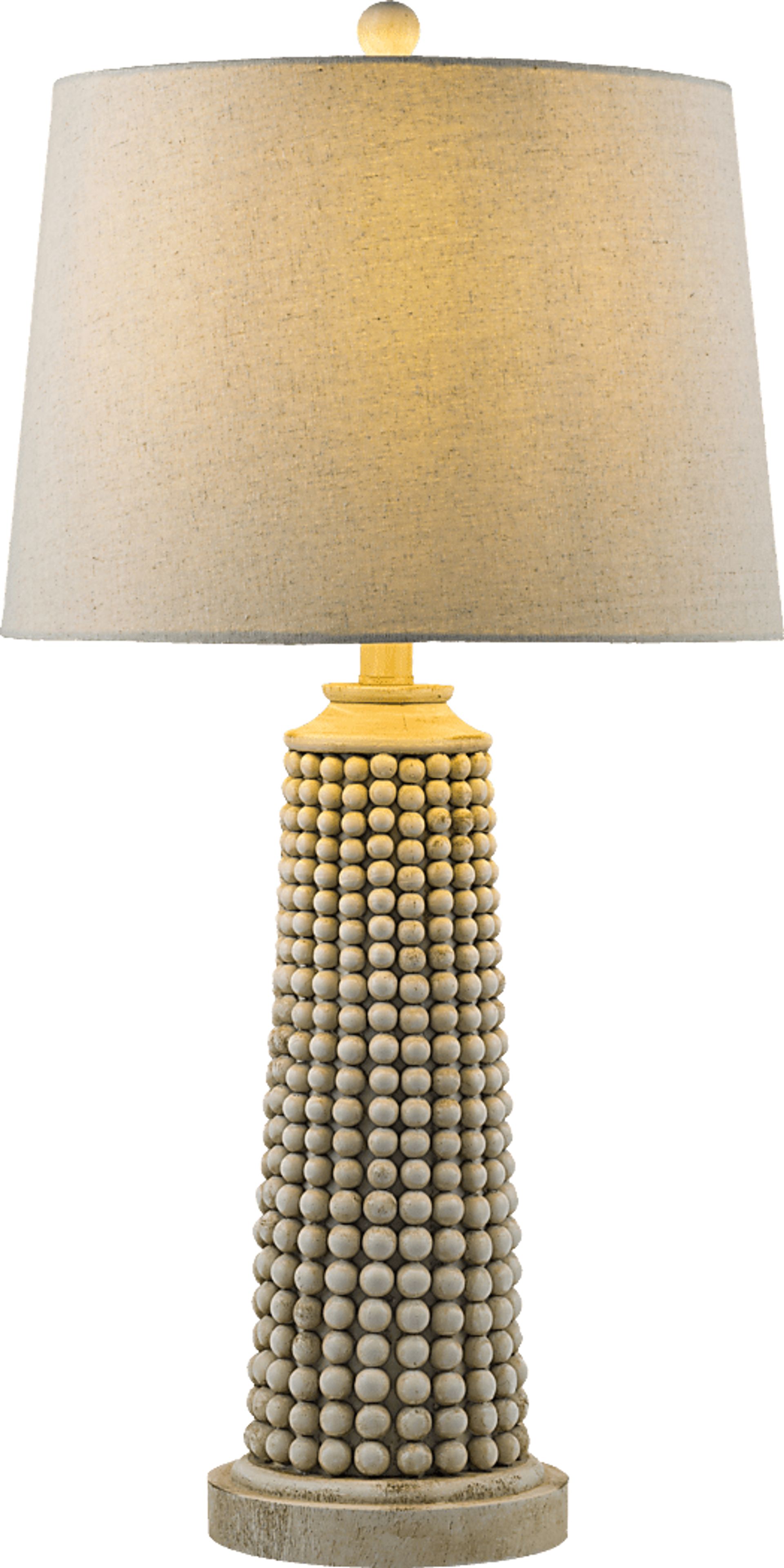 Abernathy Road Cream Lamp - Image 3