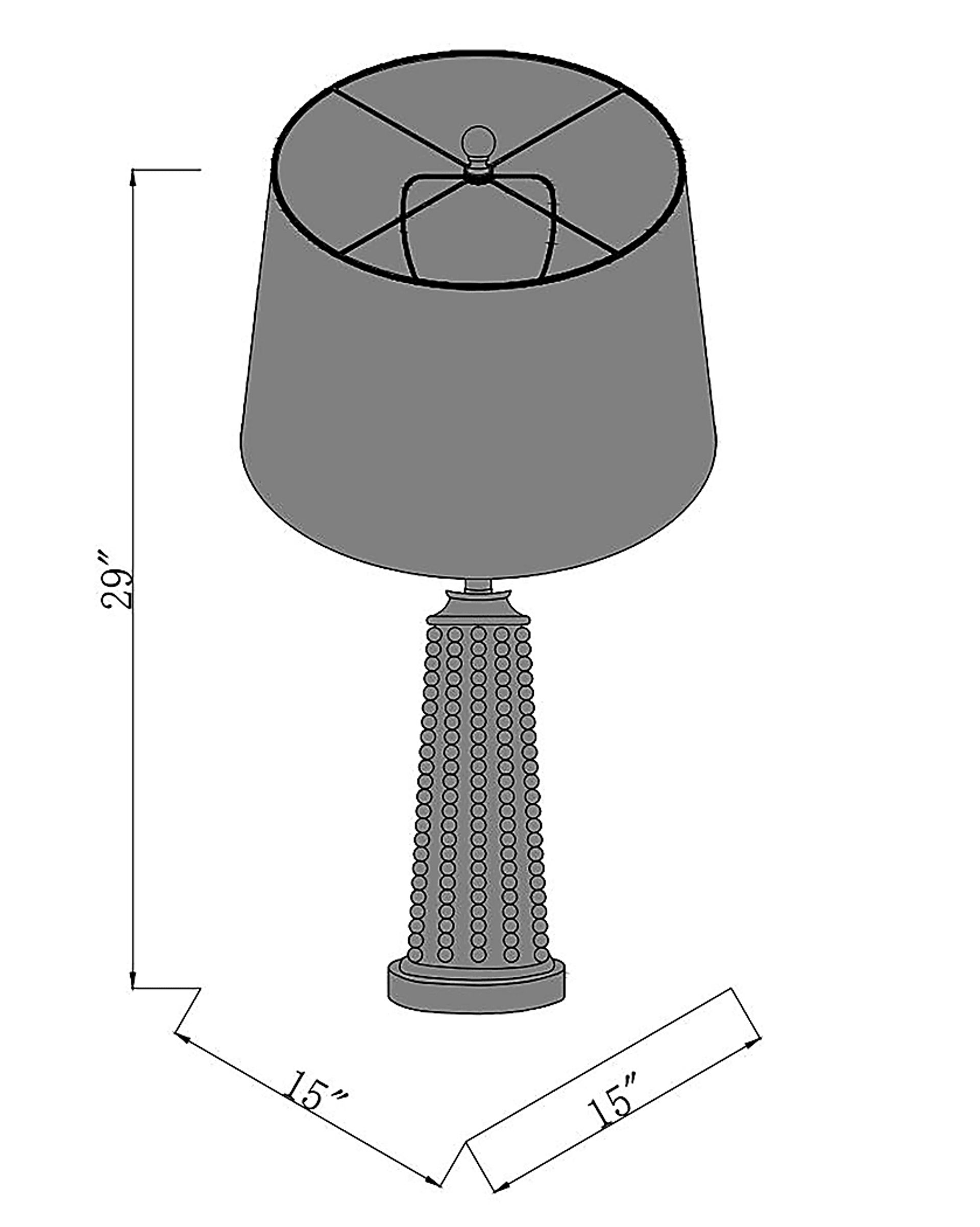 Abernathy Road Cream Lamp - Image 4