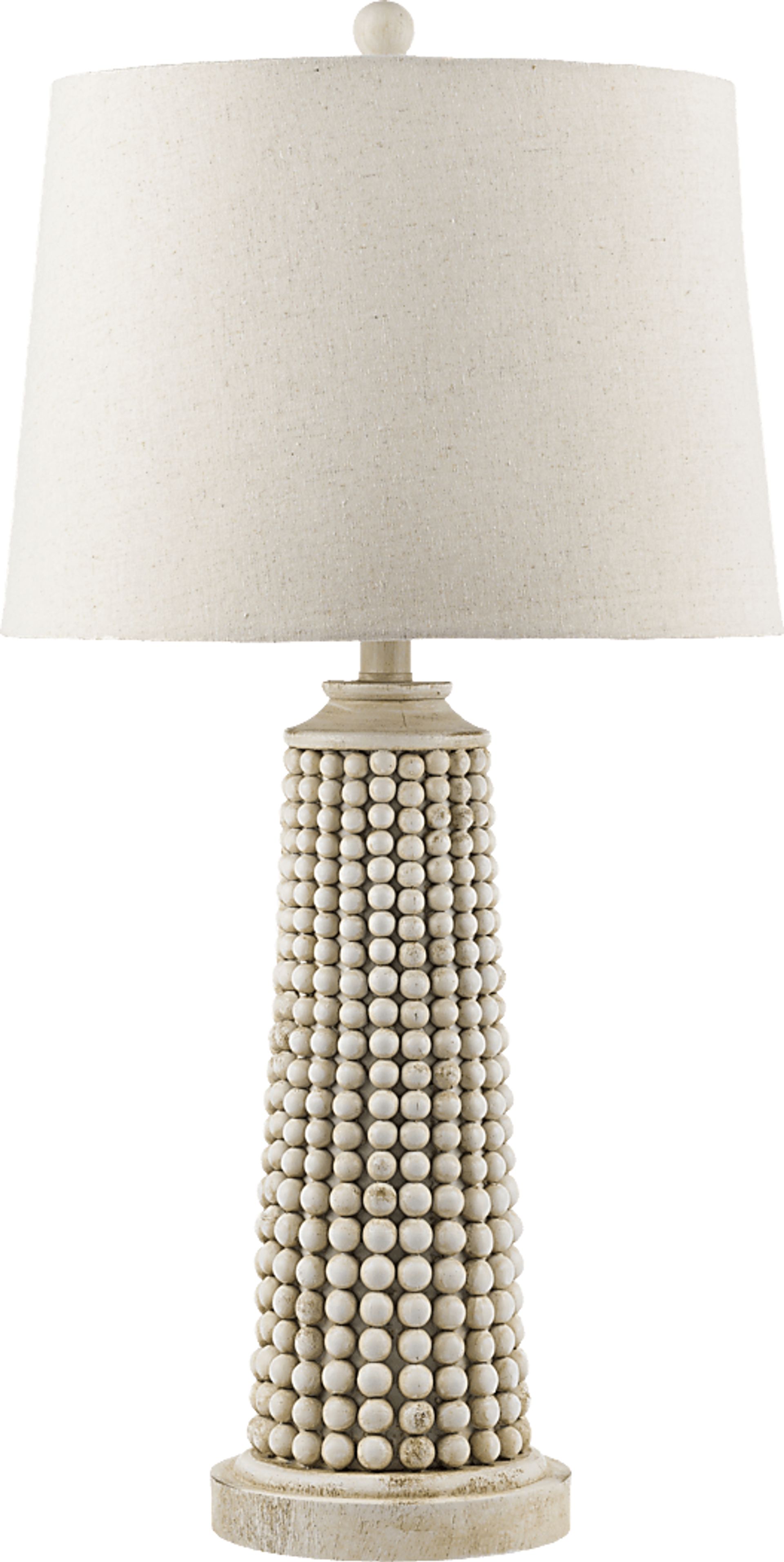 Abernathy Road Cream Lamp - Image 1