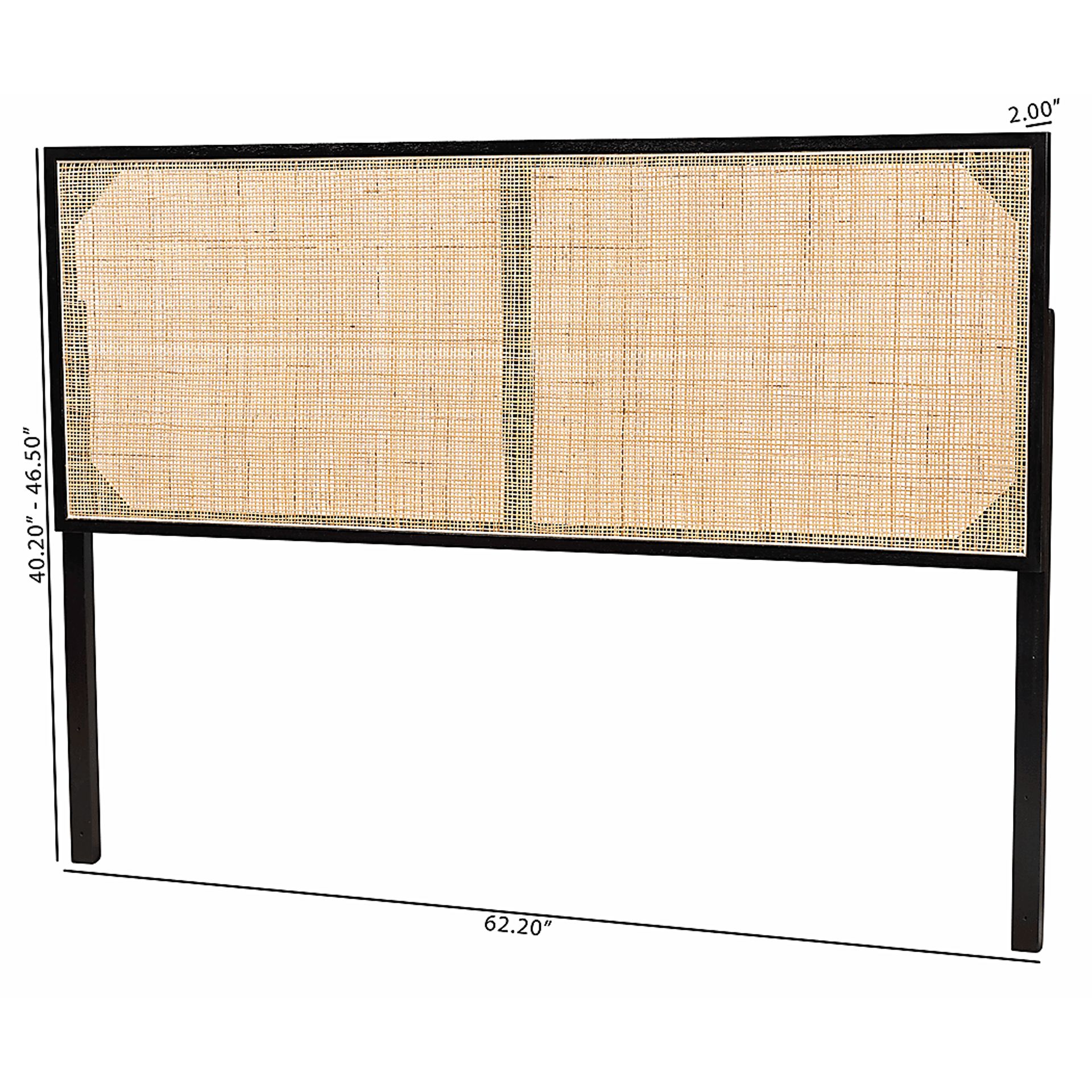 Aberth Black Queen Headboard - Image 7