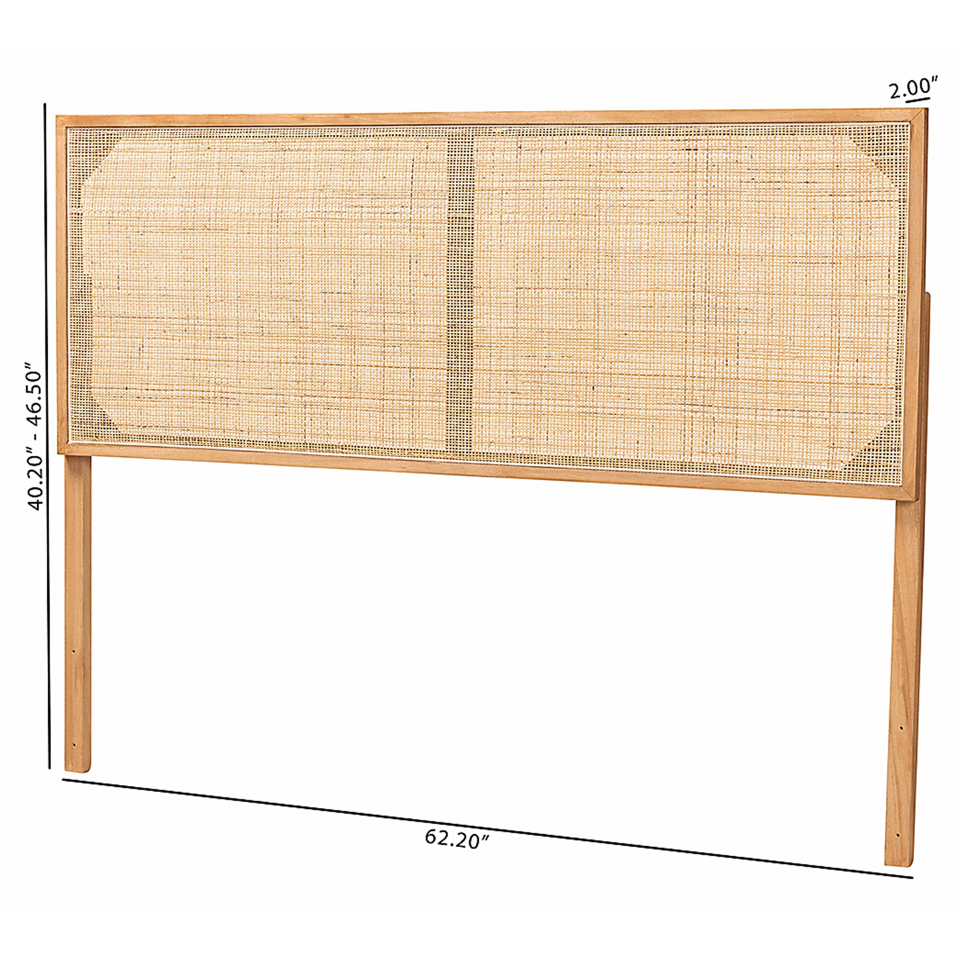 Aberth Natural Queen Headboard - Image 7