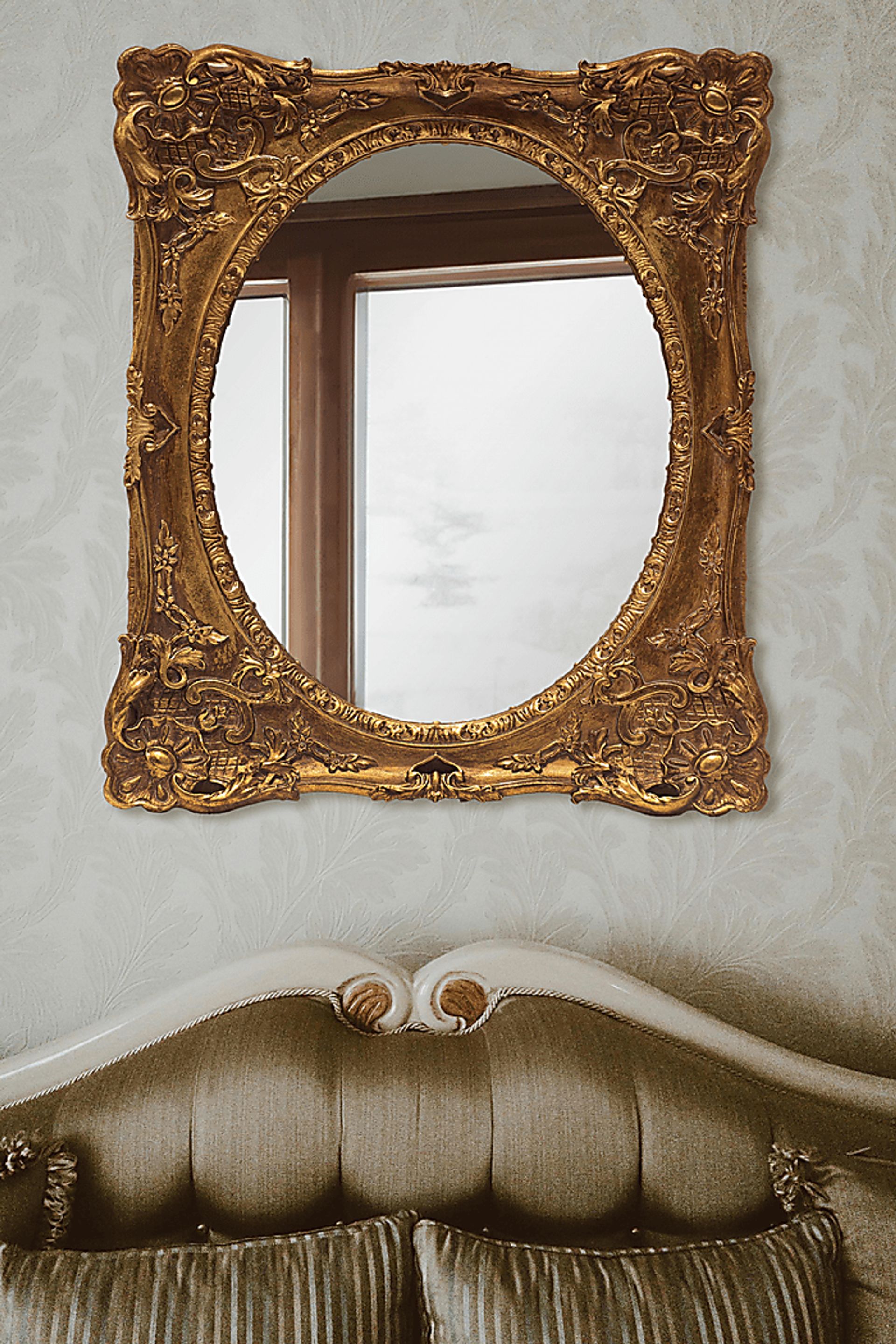 Abhio Gold Mirror - Image 2