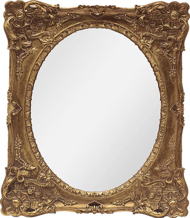Abhio Gold Mirror - Thumbnail - Image 1