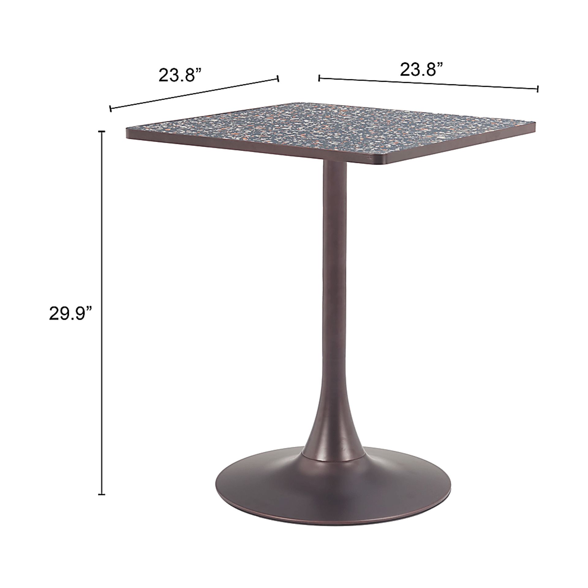 Abhira Black Dining Table - Image 5