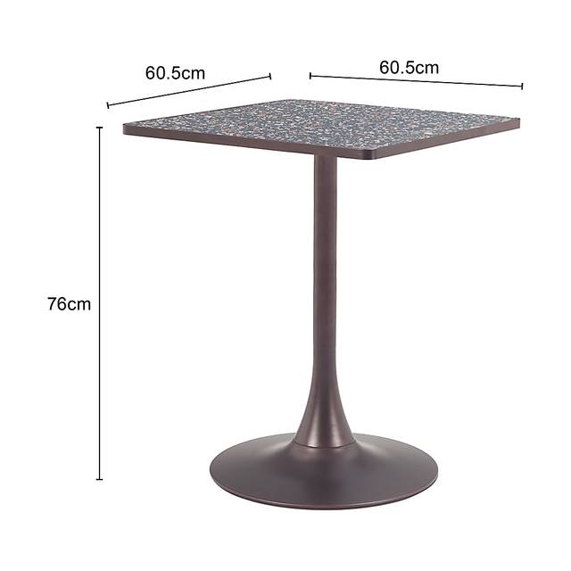 Abhira Black Dining Table - Thumbnail - Image 6