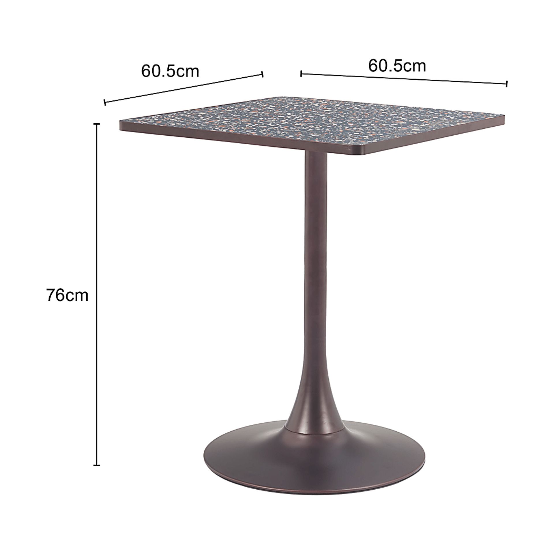 Abhira Black Dining Table - Image 6
