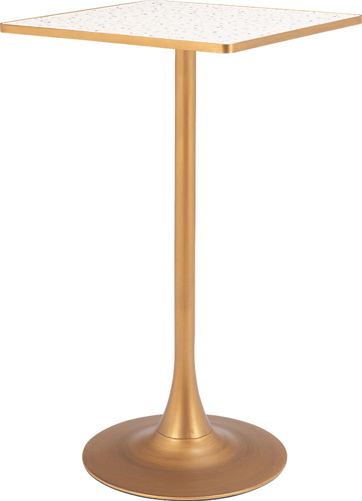 Abhira Gold Yellow Bar Table | Rooms to Go