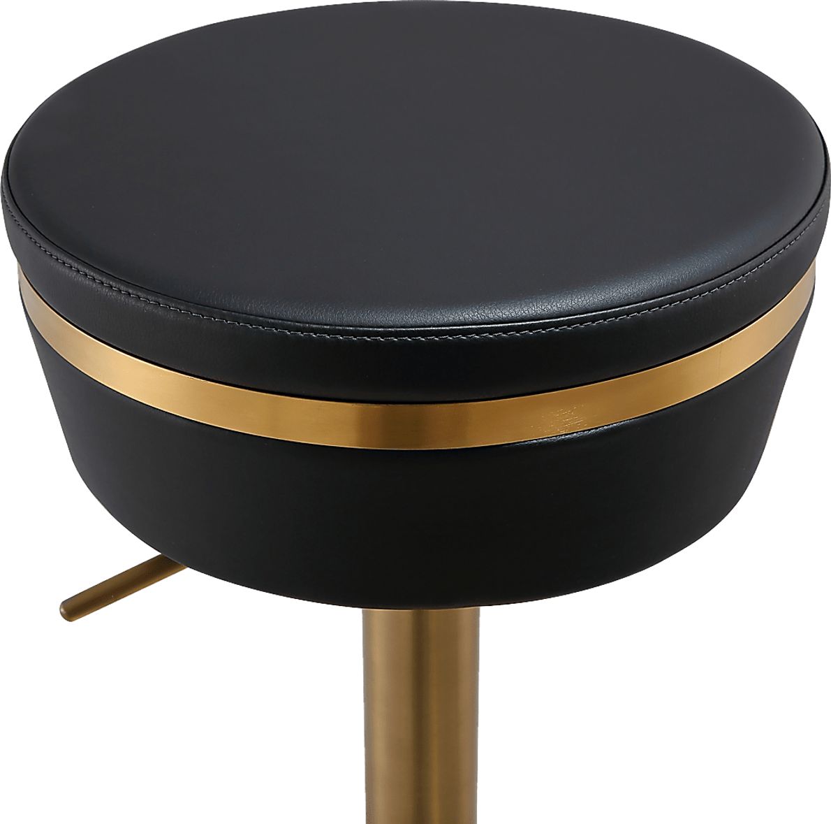Abiaka Black Adjustable Stool