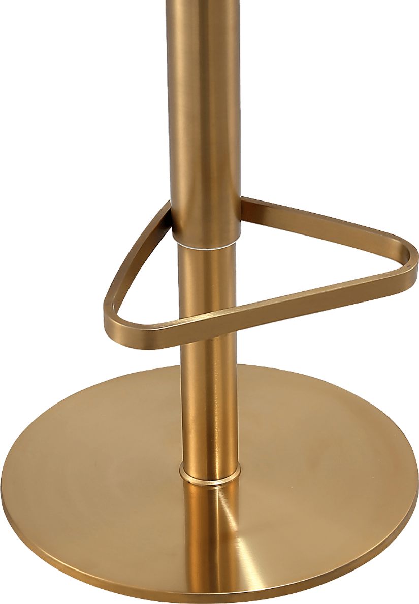Abiaka Black Adjustable Stool