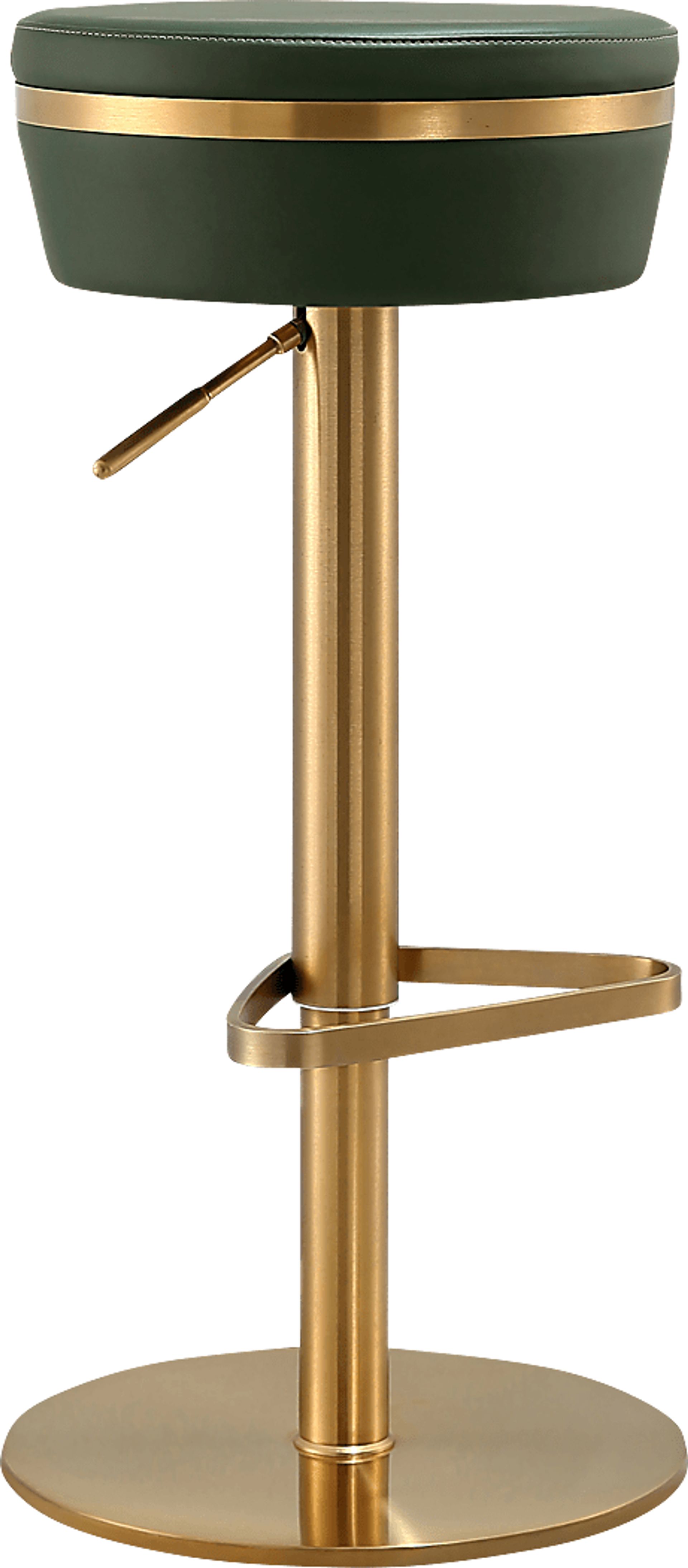 Abiaka Green Adjustable Stool - Image 1