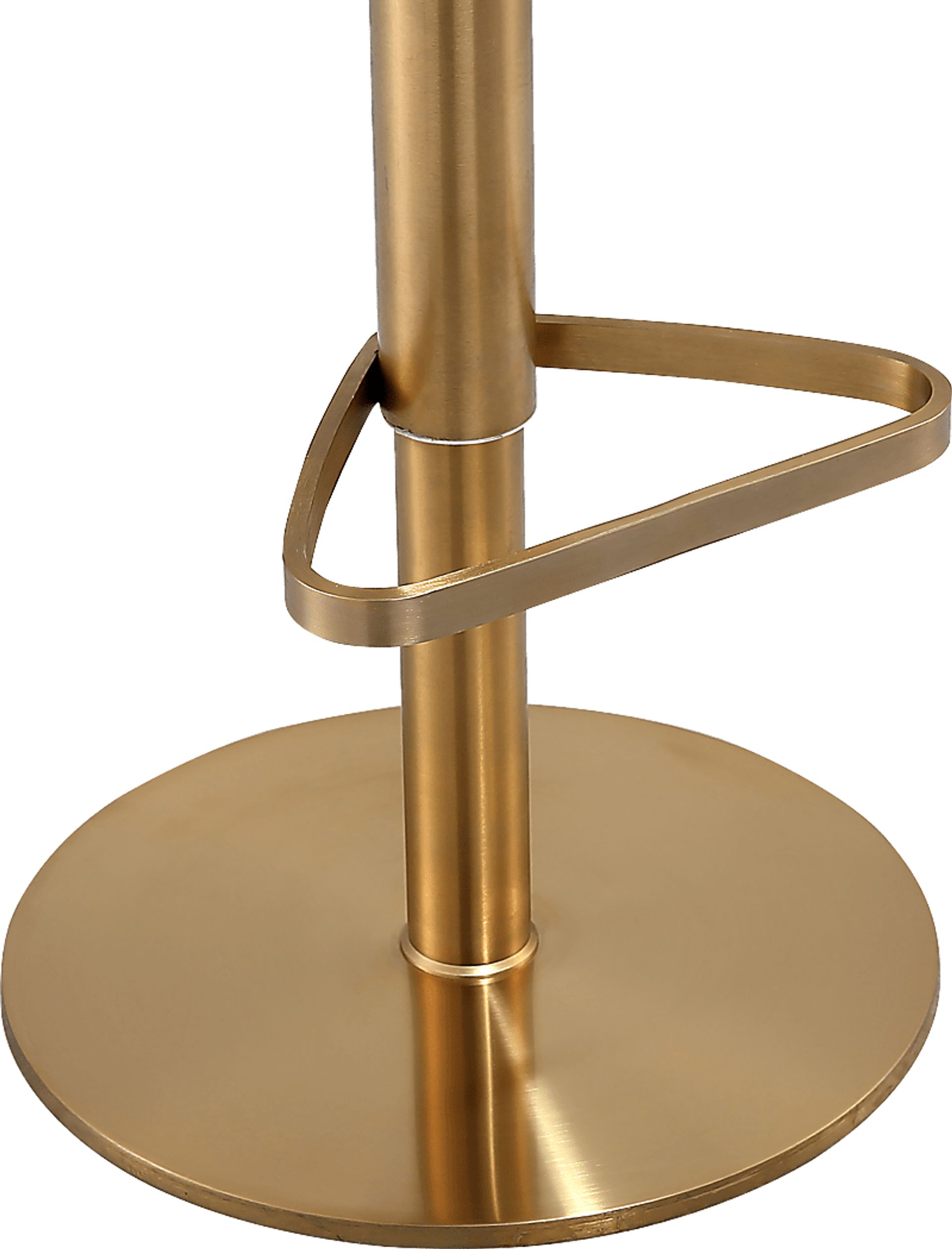 Abiaka White Adjustable Stool - Image 8