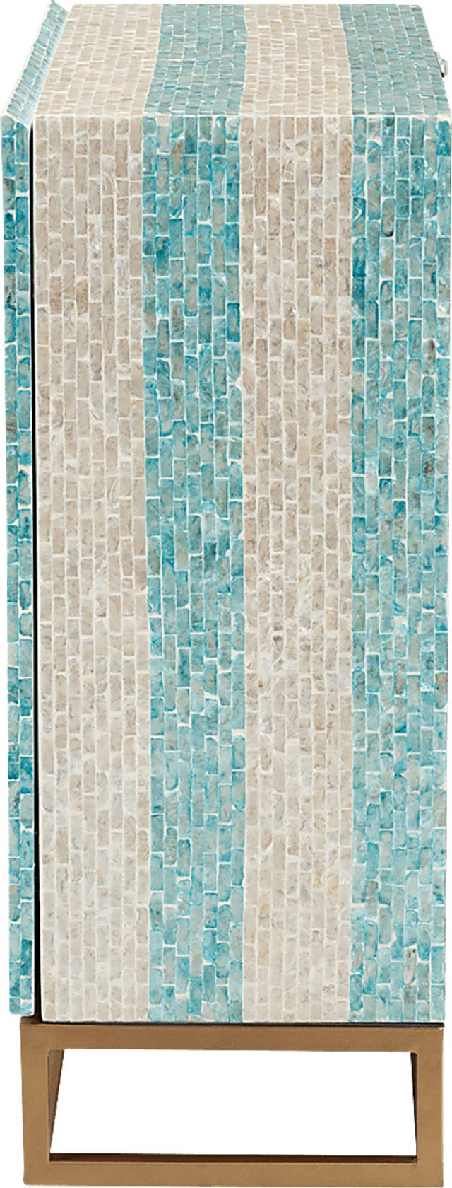 Abiathar Blue Accent Cabinet - Thumbnail - Image 5
