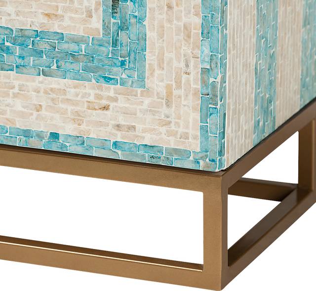 Abiathar Blue Accent Cabinet - Thumbnail - Image 6