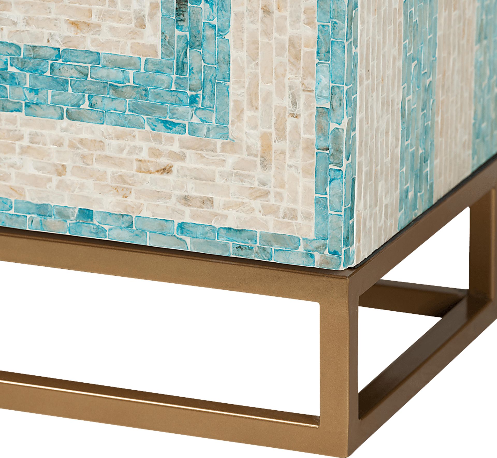 Abiathar Blue Accent Cabinet - Image 6