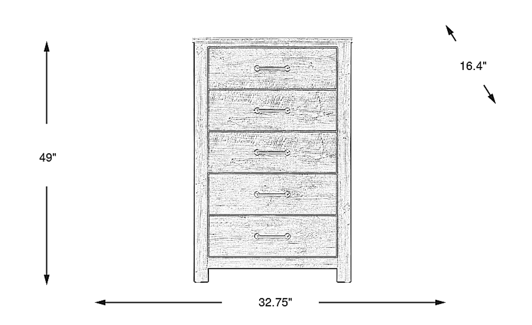 Abilene Brown Chest