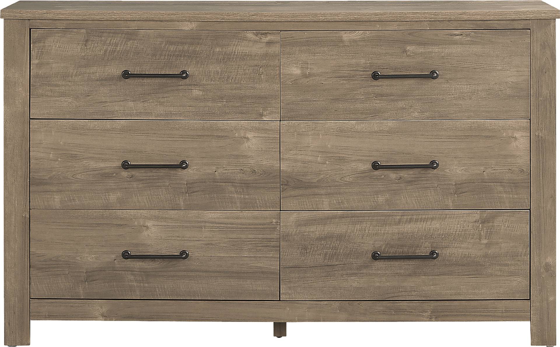 brown dresser