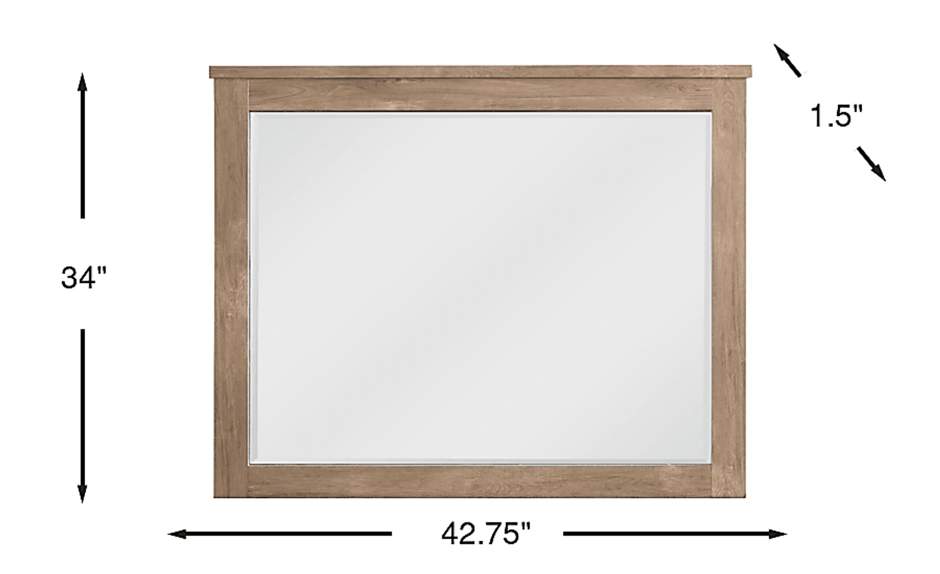 Dimension Image. Please refer to the Dimension Tab on this page for dimension details.