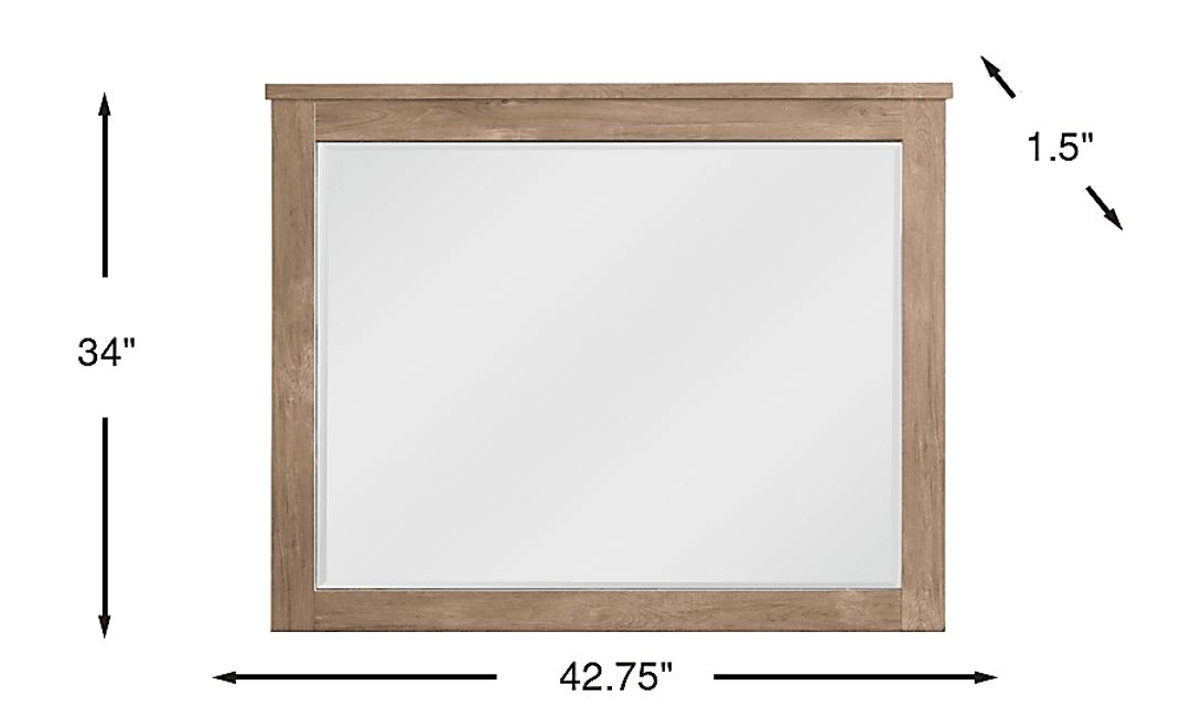 Abilene Brown Mirror