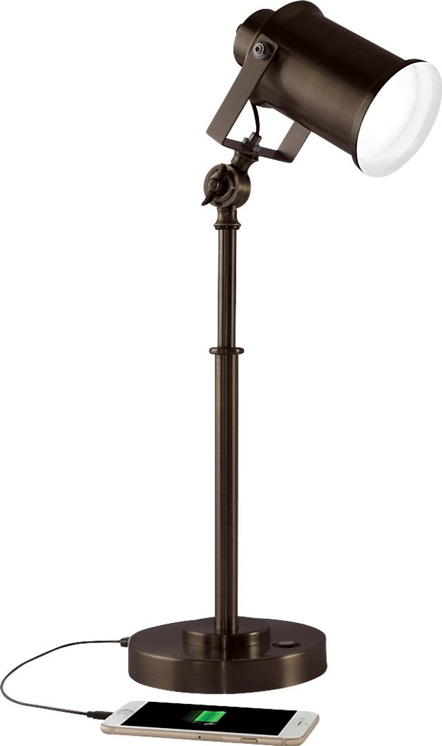 Abilene Court Brown Lamp - Thumbnail - Image 1