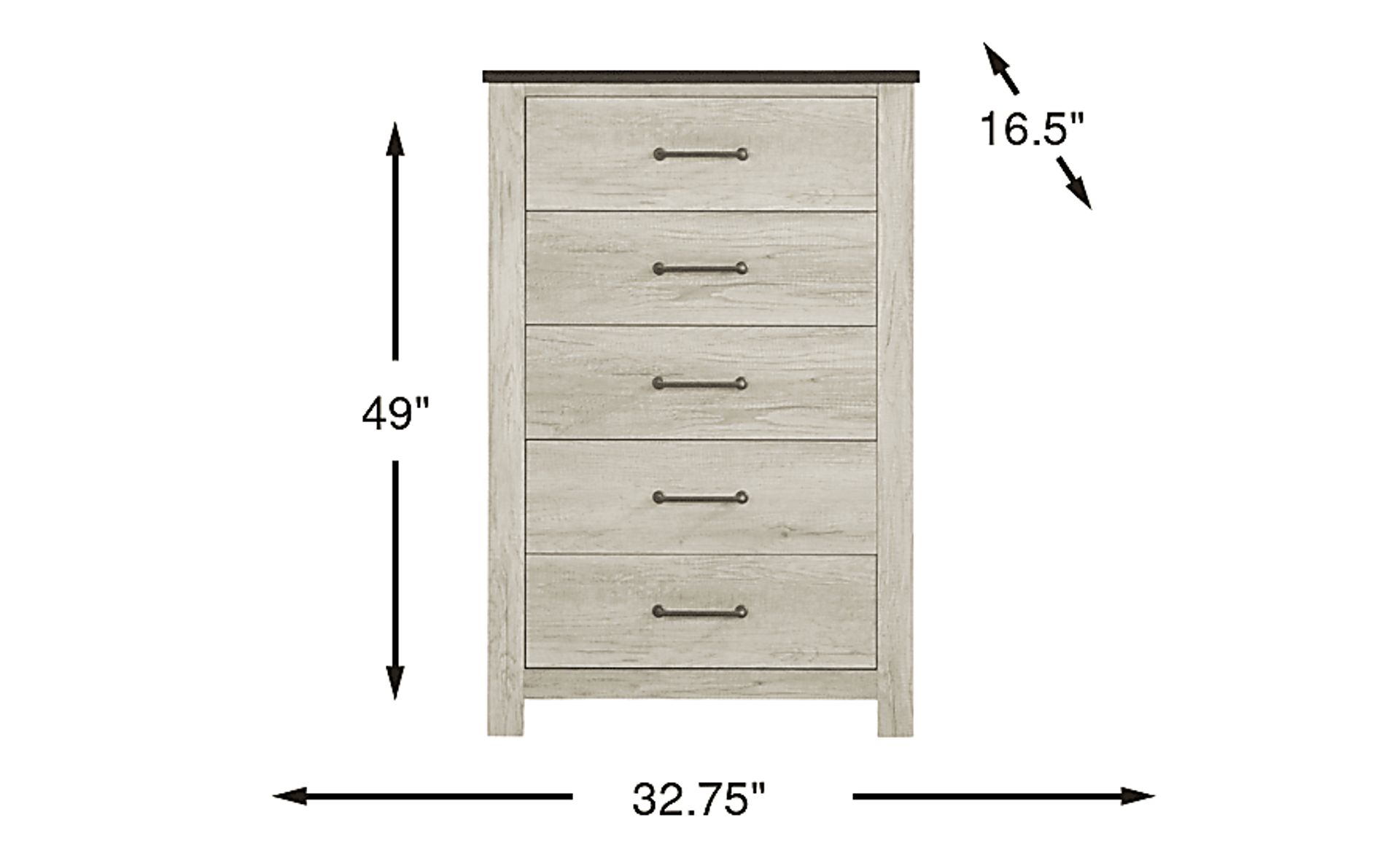 Dimension Image. Please refer to the Dimension Tab on this page for dimension details.