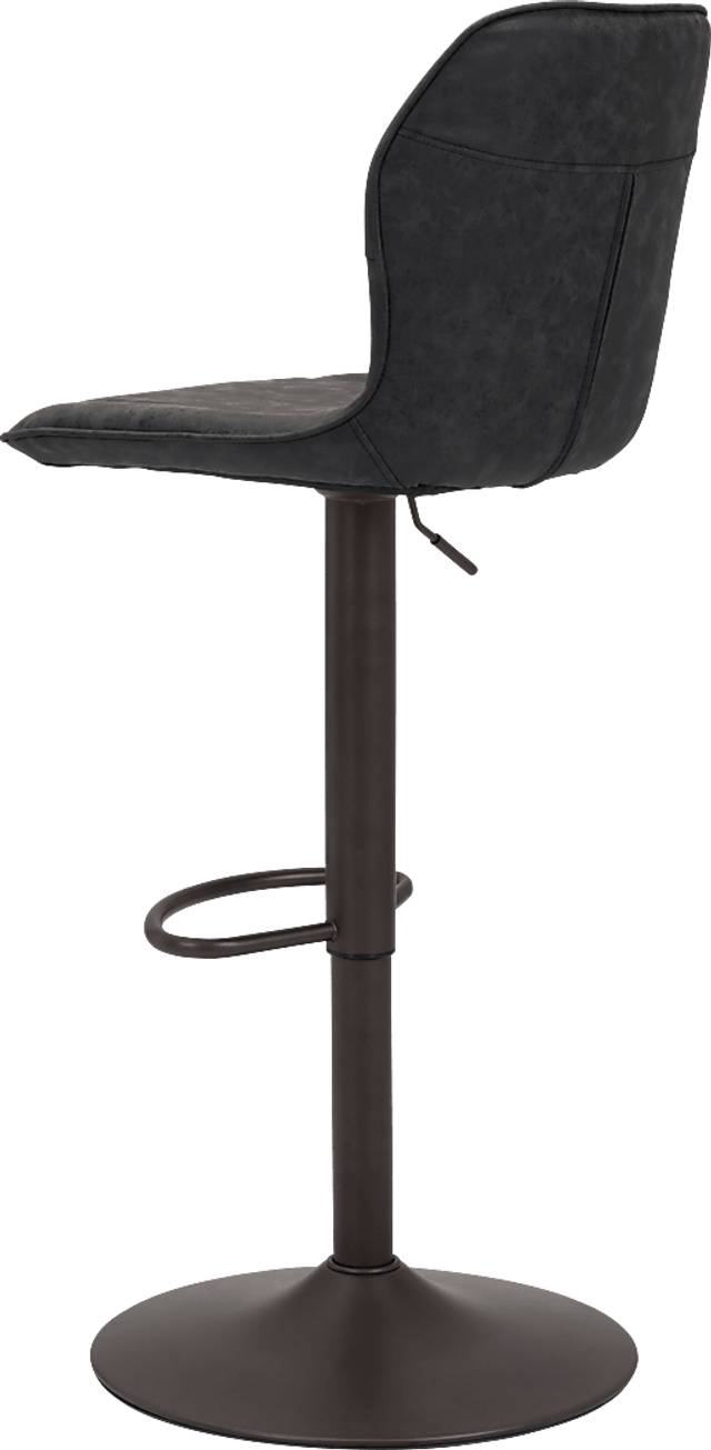 Abingdom Black Bar Height Stool - Thumbnail - Image 4