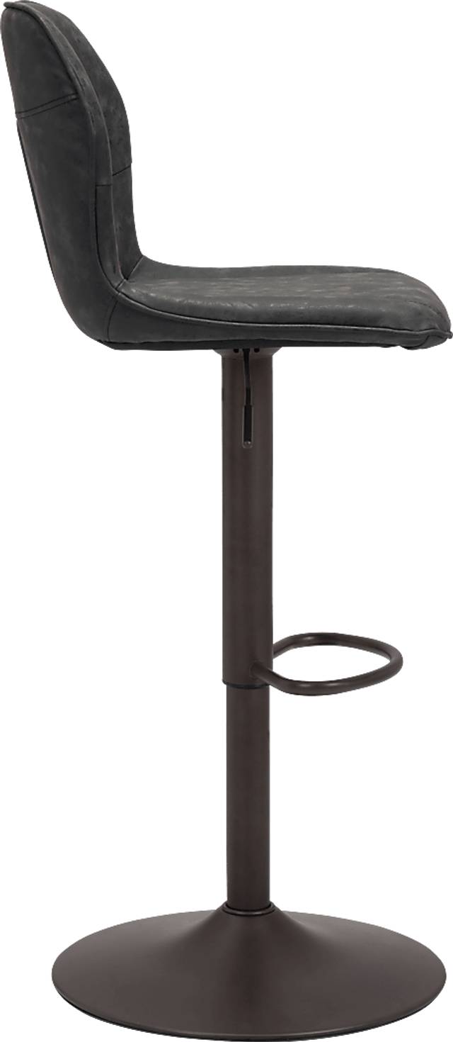 Abingdom Black Bar Height Stool - Thumbnail - Image 7