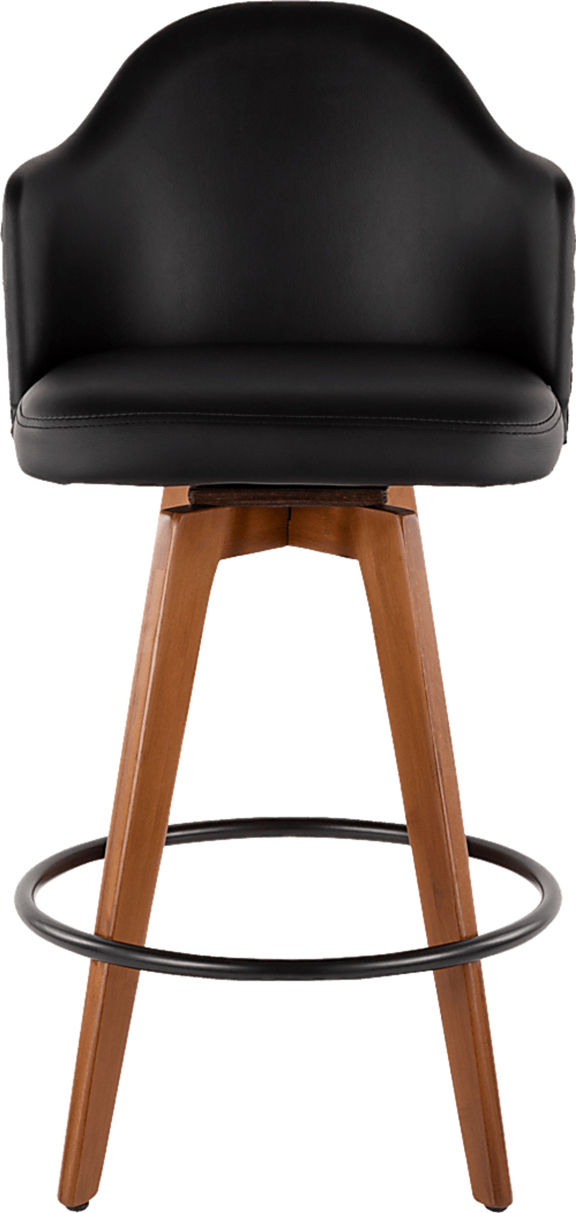 Abinger Black Swivel Counter Height Stool - Image 4