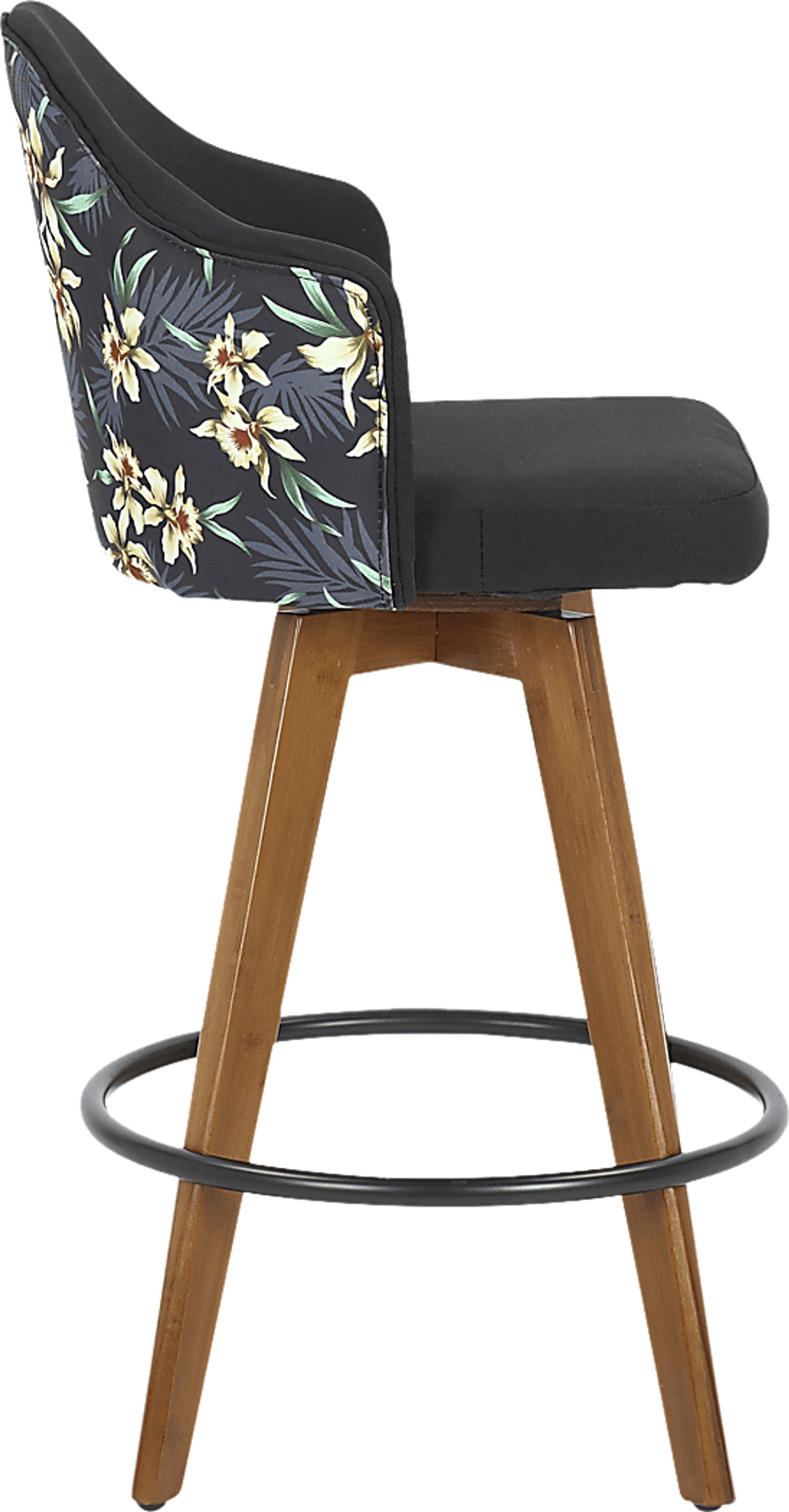 Abinger II Black Counter Height Stool - Image 2