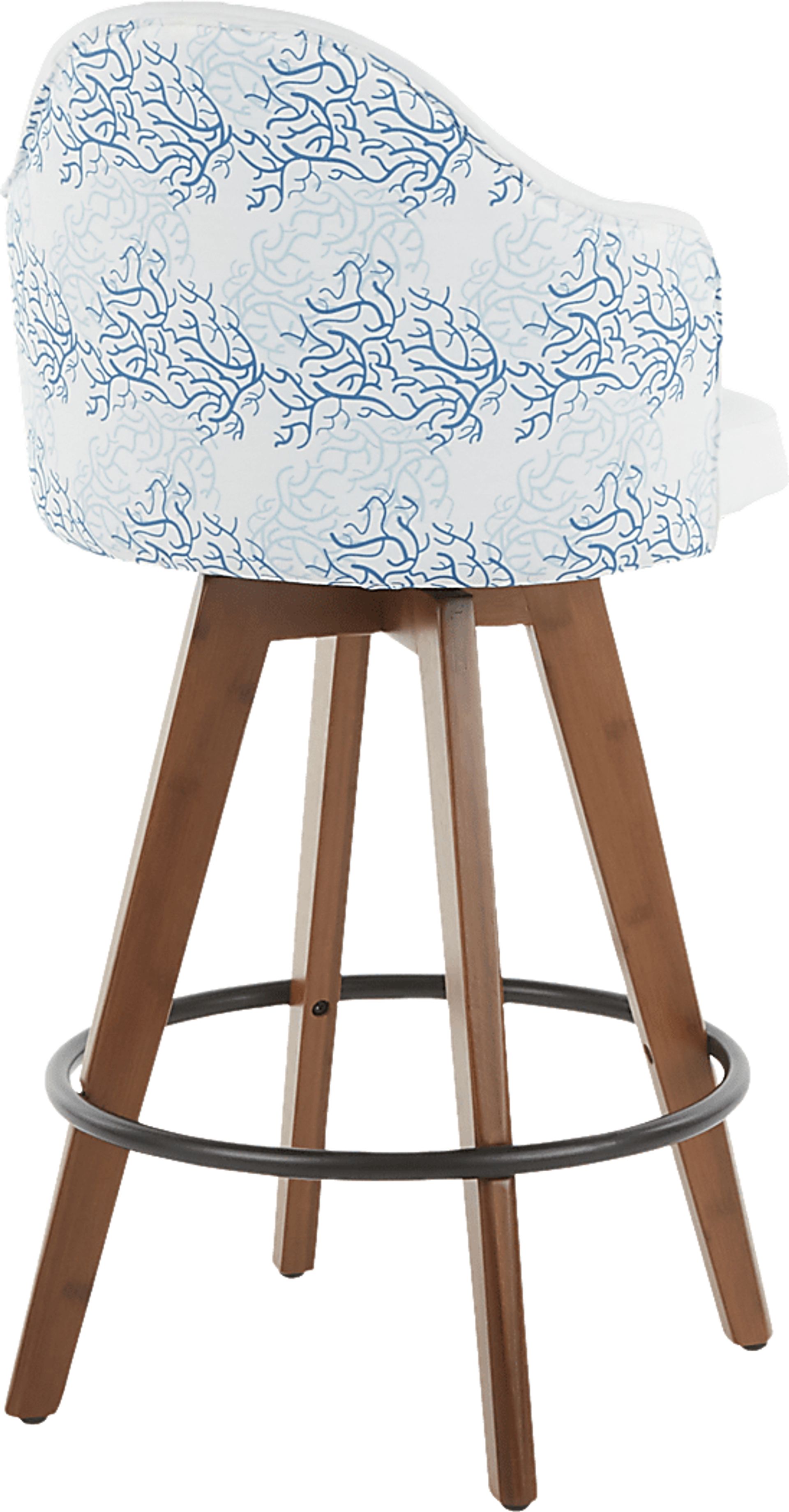 Abinger II Blue Counter Height Stool - Image 3