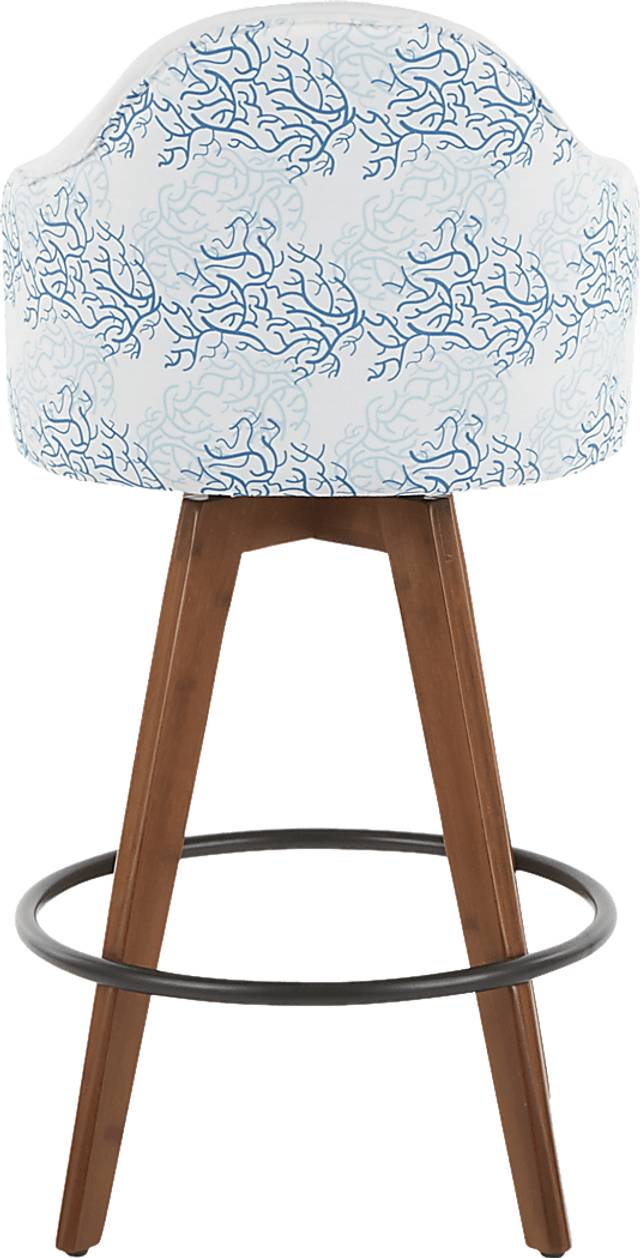 Abinger II Blue Counter Height Stool - Thumbnail - Image 4