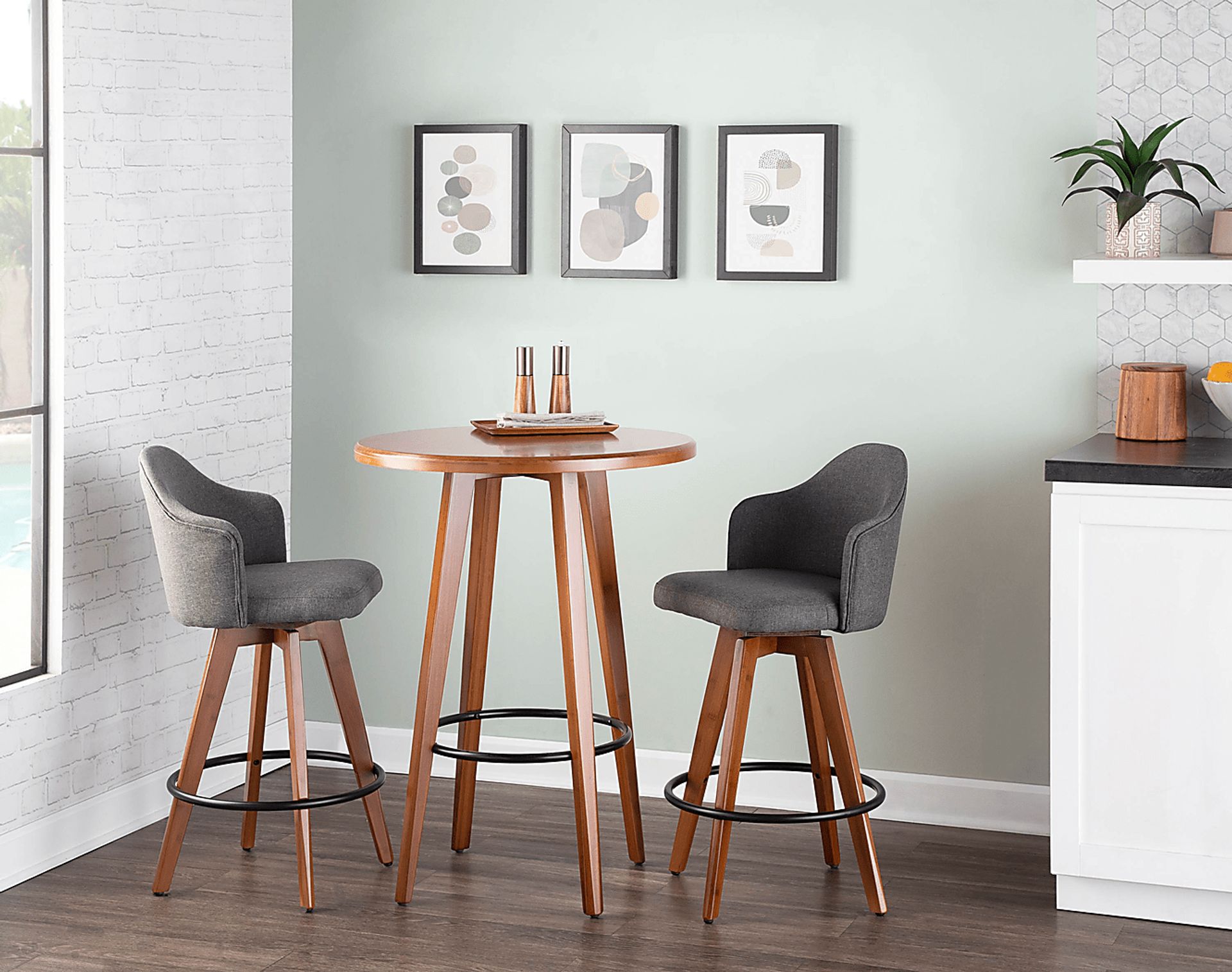 Abinger II Gray Counter Height Stool - Image 10
