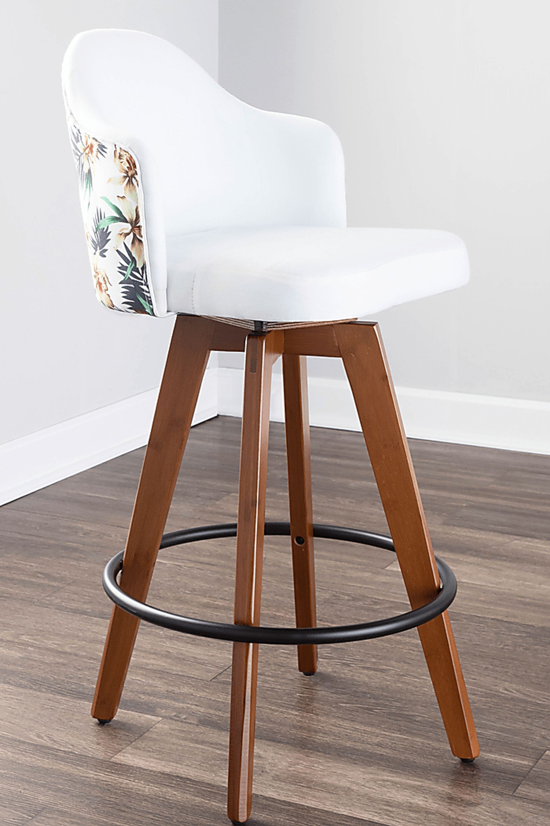 Abinger II White Counter Height Stool - Image 9
