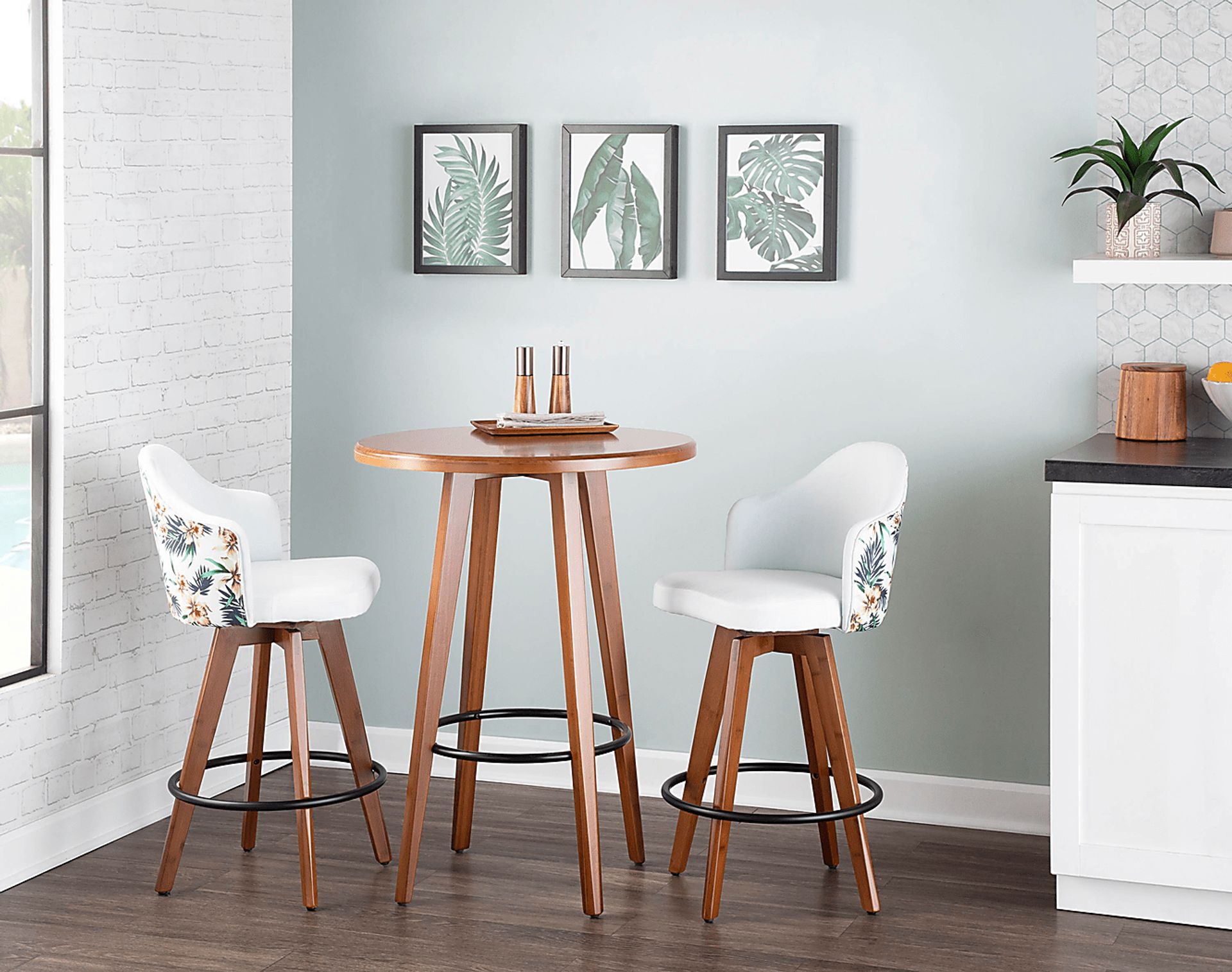 Abinger II White Counter Height Stool - Image 10