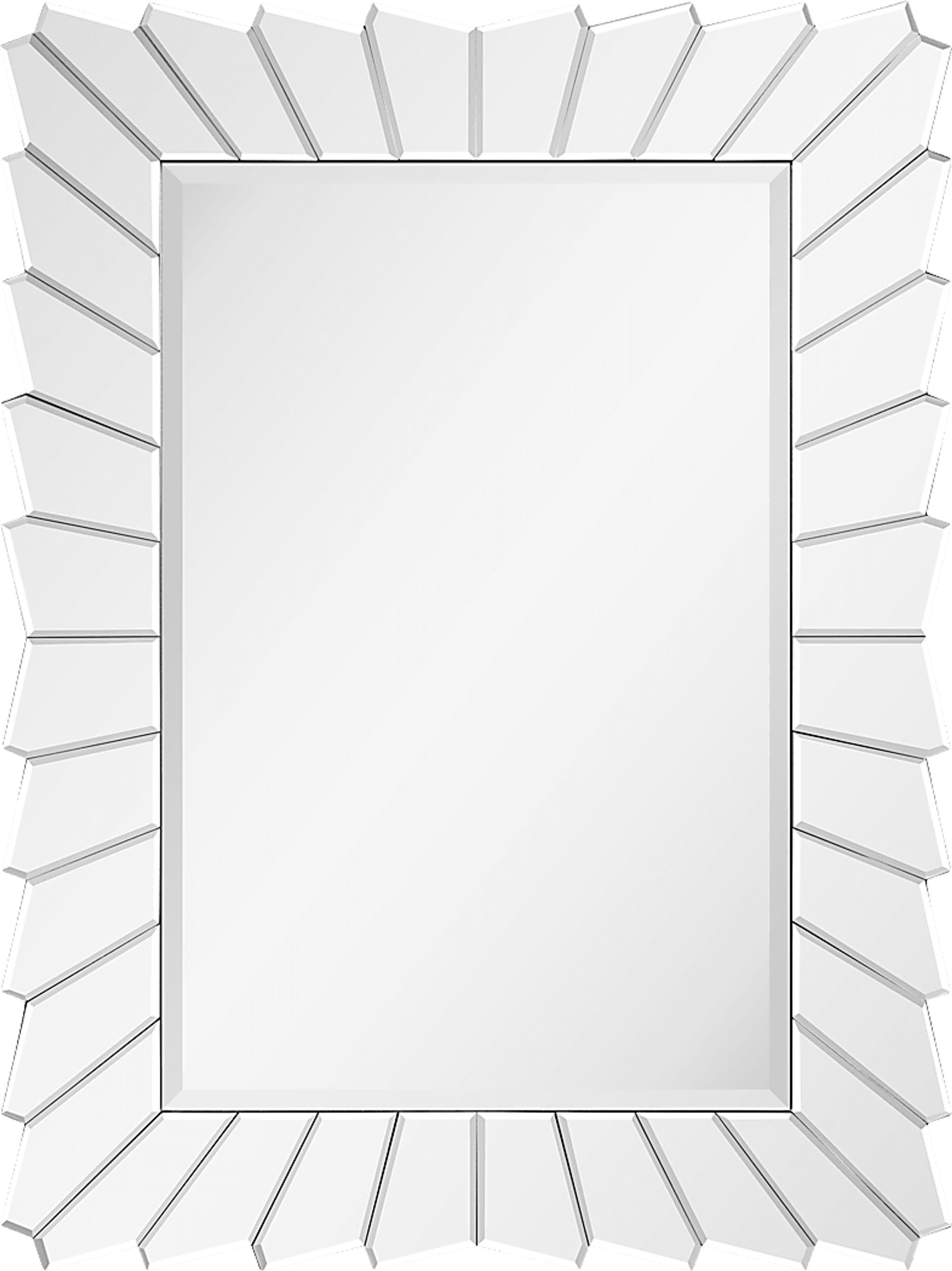 Abira Silver Mirror - Image 1