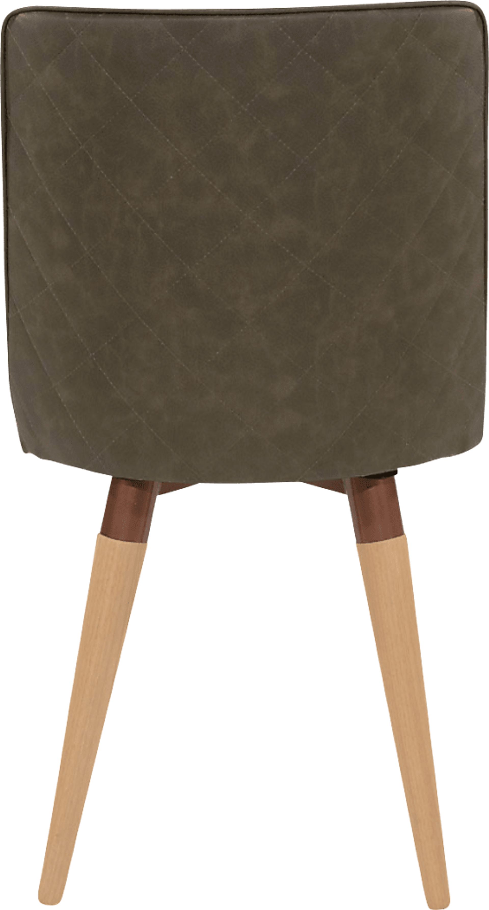 Abita Circle Gray Swivel Side Chair, Set of 2 - Image 3