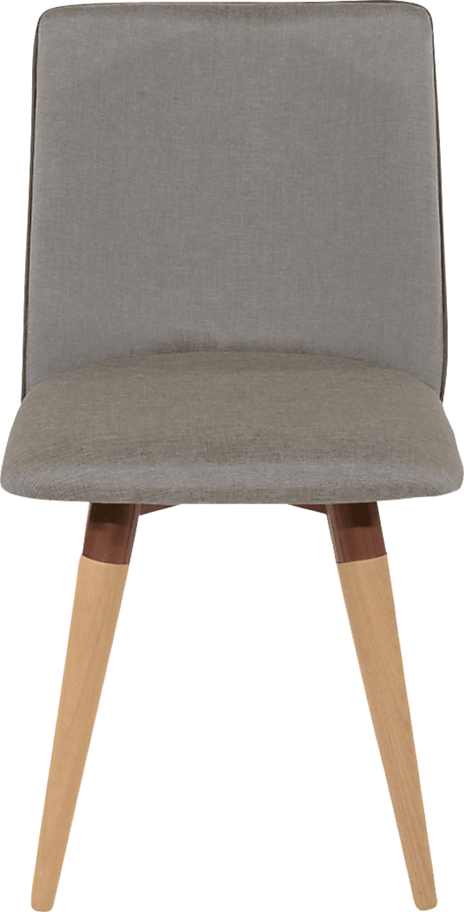 Abita Circle Gray Swivel Side Chair, Set of 2 - Image 4