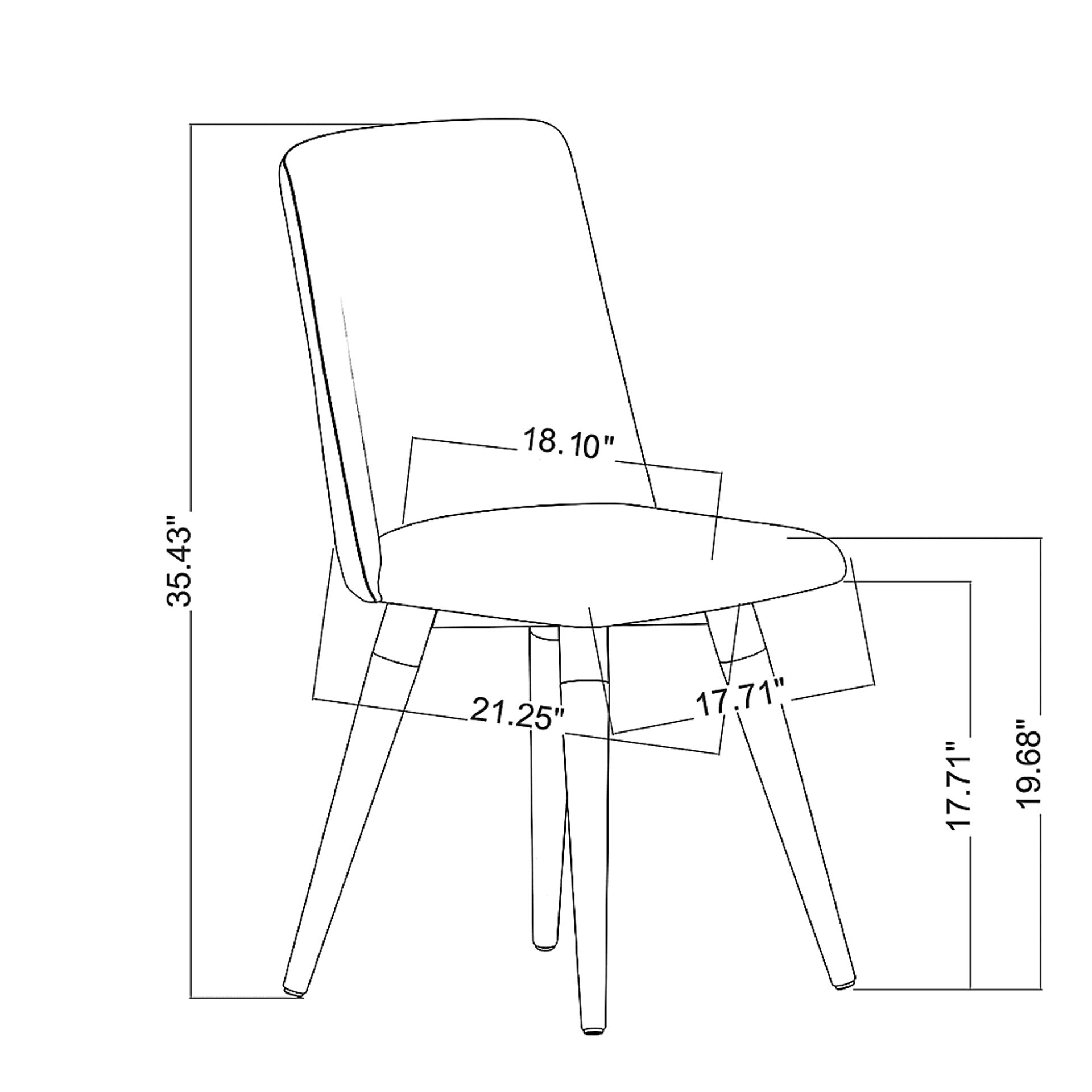 Abita Circle Gray Swivel Side Chair, Set of 2 - Image 8