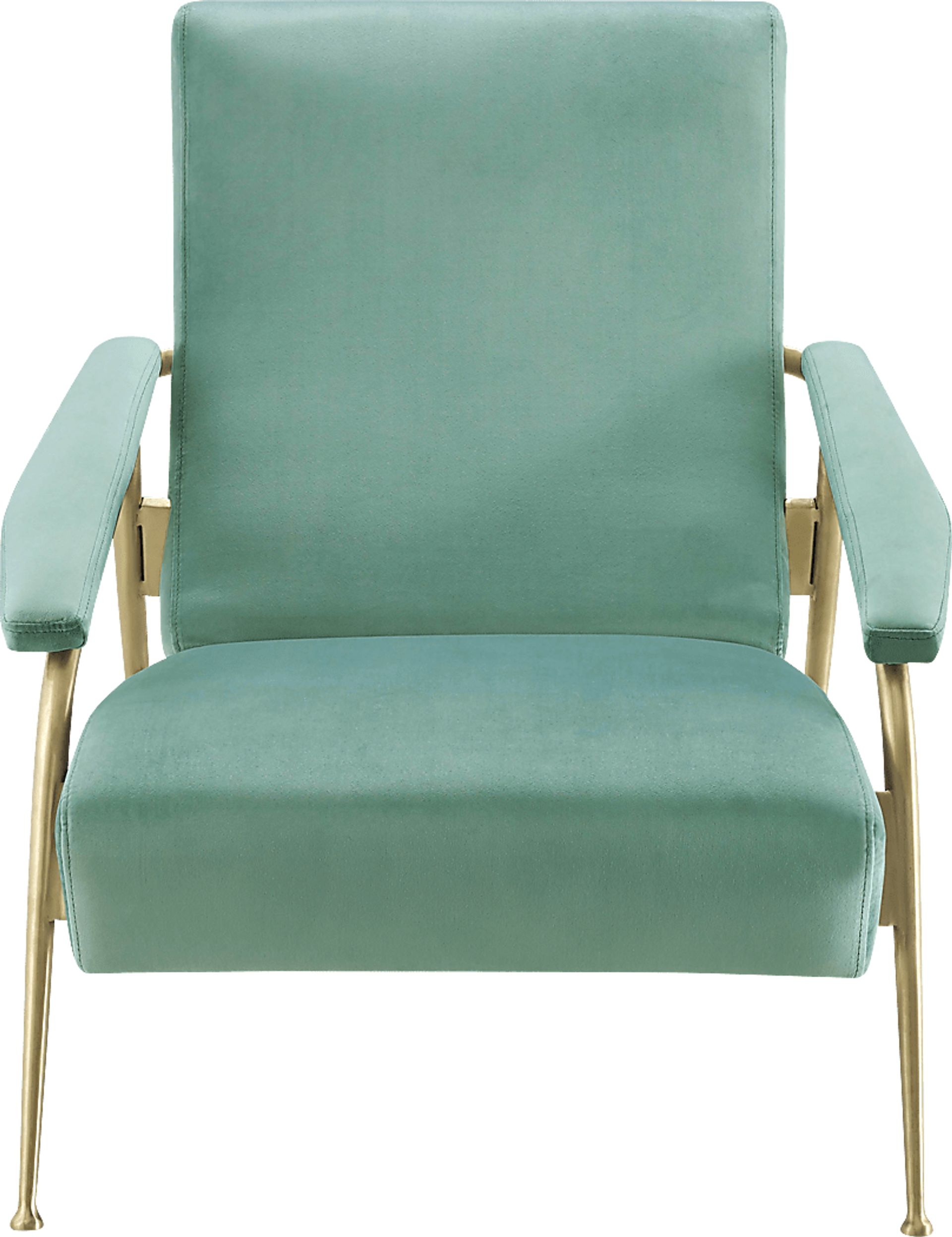 Ableah Green Accent Chair - Image 2