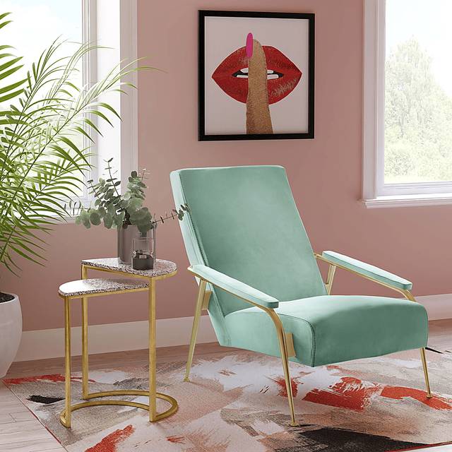 Ableah Green Accent Chair - Thumbnail - Image 7
