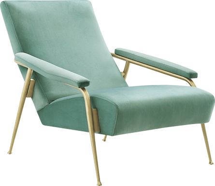 Ableah Green Accent Chair