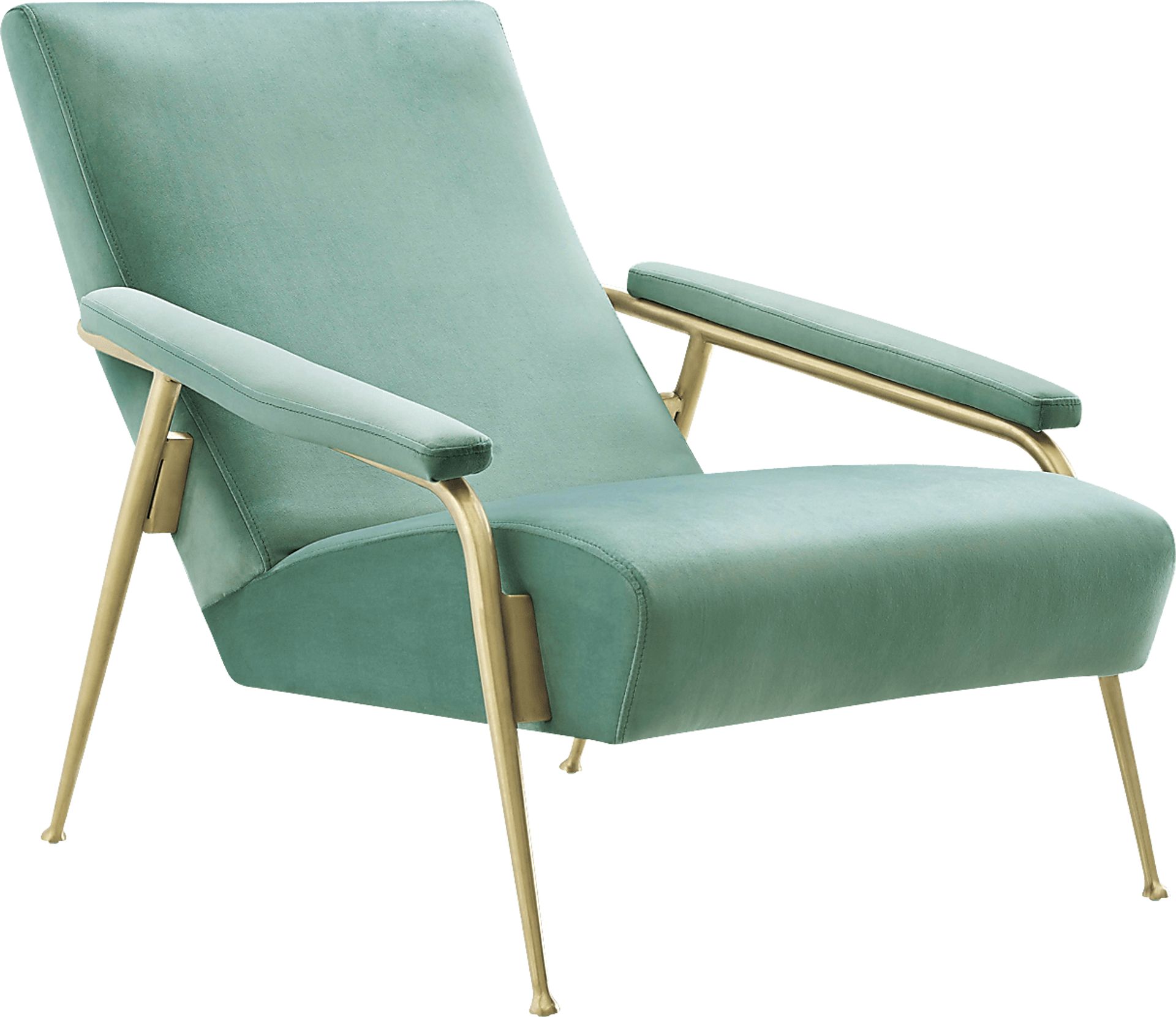 Ableah Green Accent Chair - Image 1