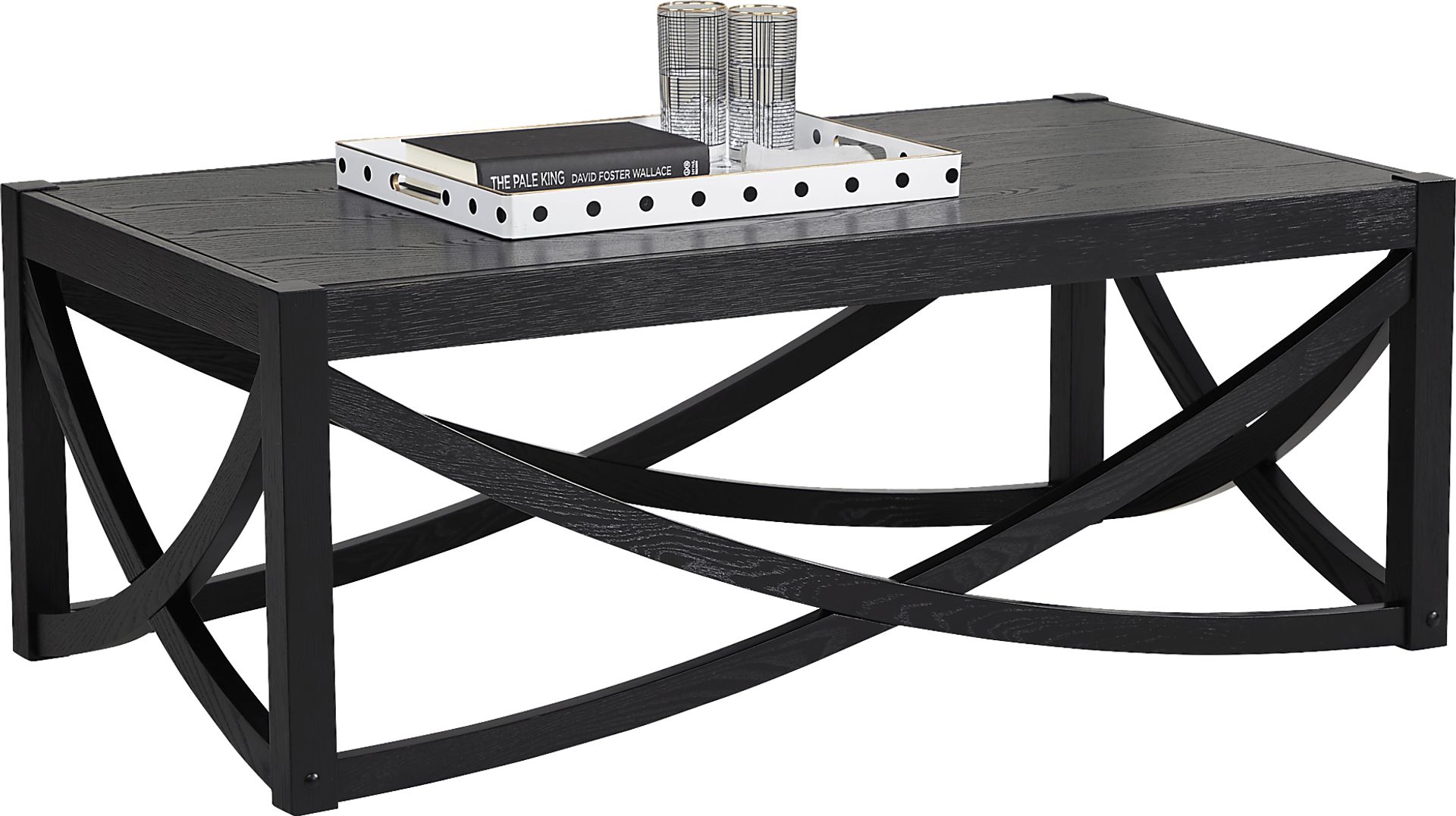 Abner Black Cocktail Table - Image 1