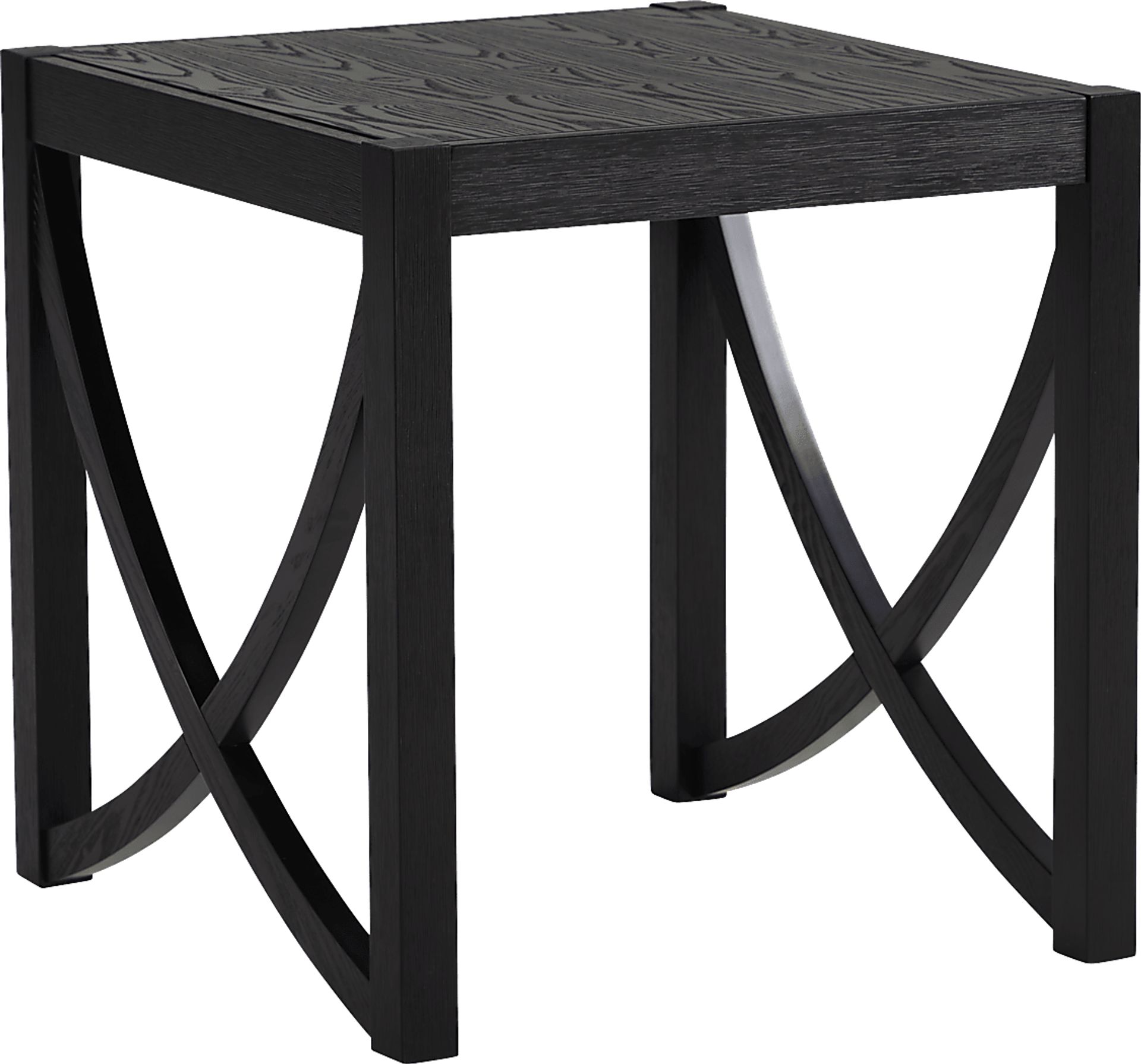 Abner Black End Table - Image 2